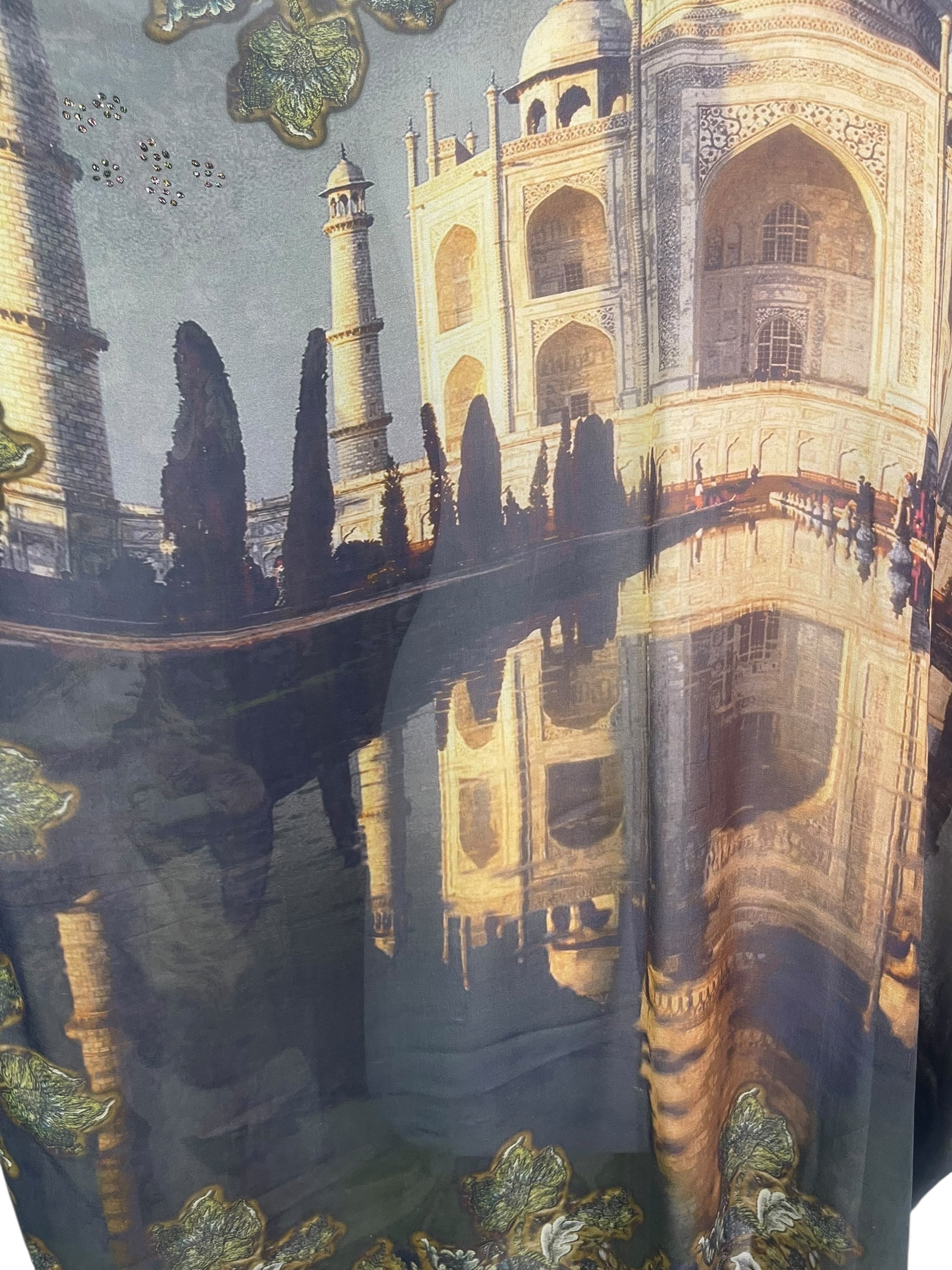 PREVIEW PRG8030 Sheer Avatar Pure Silk Midi Length Kaftan