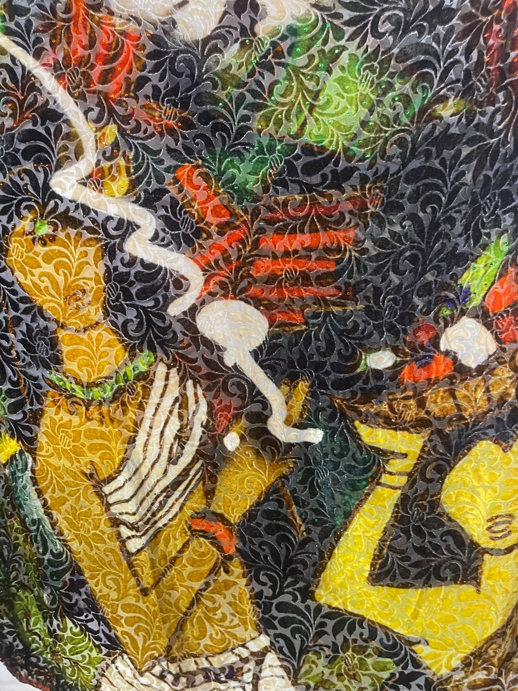 PREVIEW PRG8215 Sheer Avatar Pure Silk Midi Length Kaftan