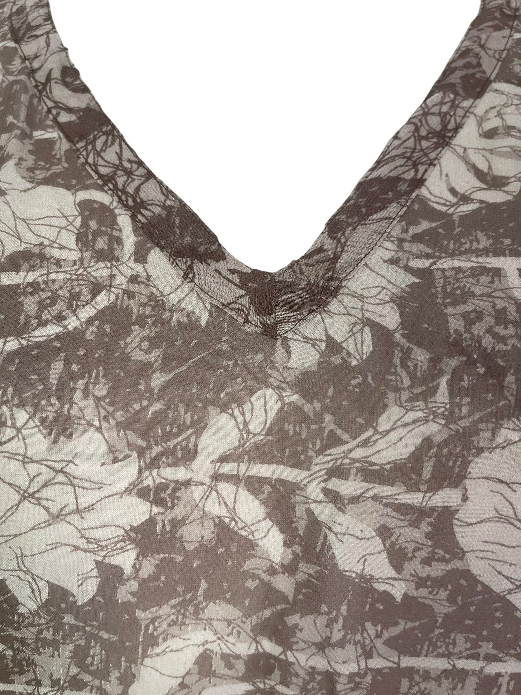 PREVIEW PRG8216 Sheer Avatar Pure Silk Midi Length Kaftan