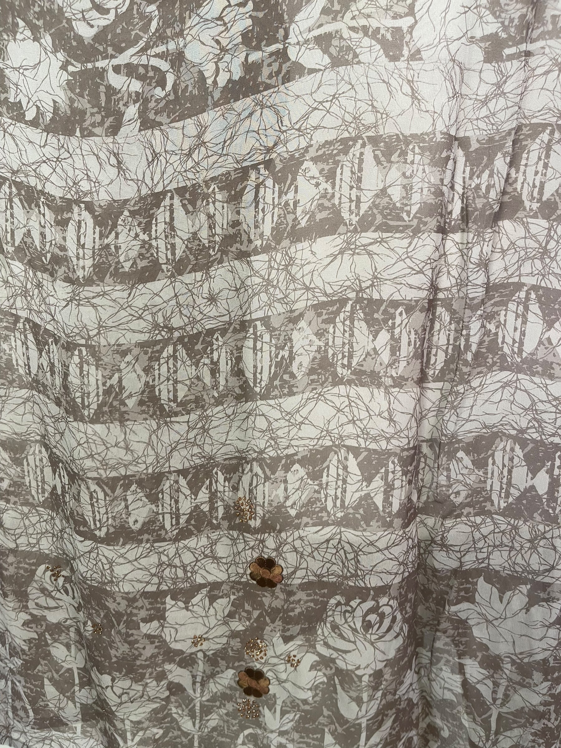 PREVIEW PRG8216 Sheer Avatar Pure Silk Midi Length Kaftan