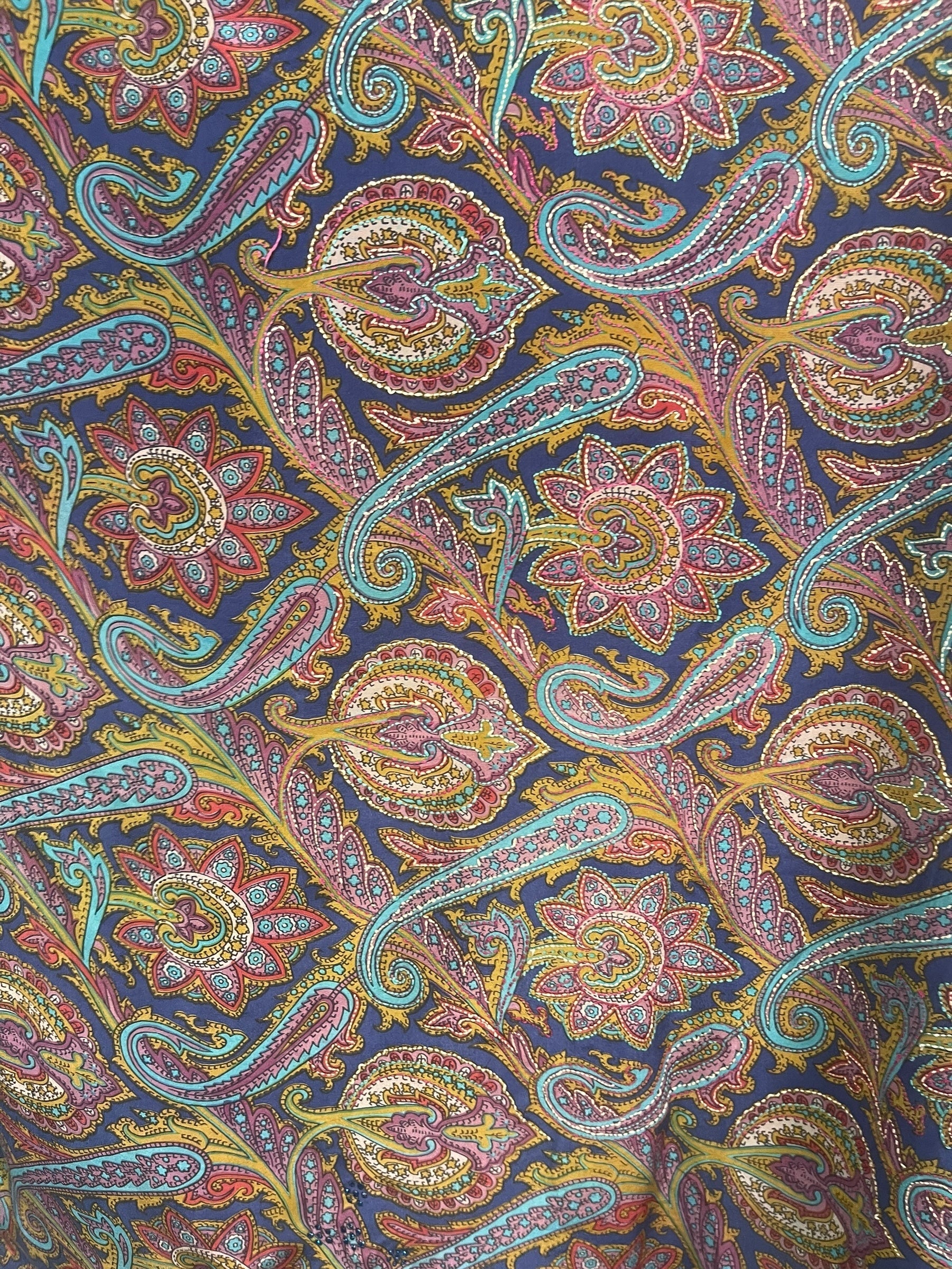 PREVIEW PRC8257 Avatar Pure Silk Midi Length Kaftan by FEBRUARY2026 – Handmade ethical Midi Length Kaftan from sariKNOTsari using upcycled silk. Designed in Canada for travel and slow fashion, loved from Toronto to LA to Sydney.