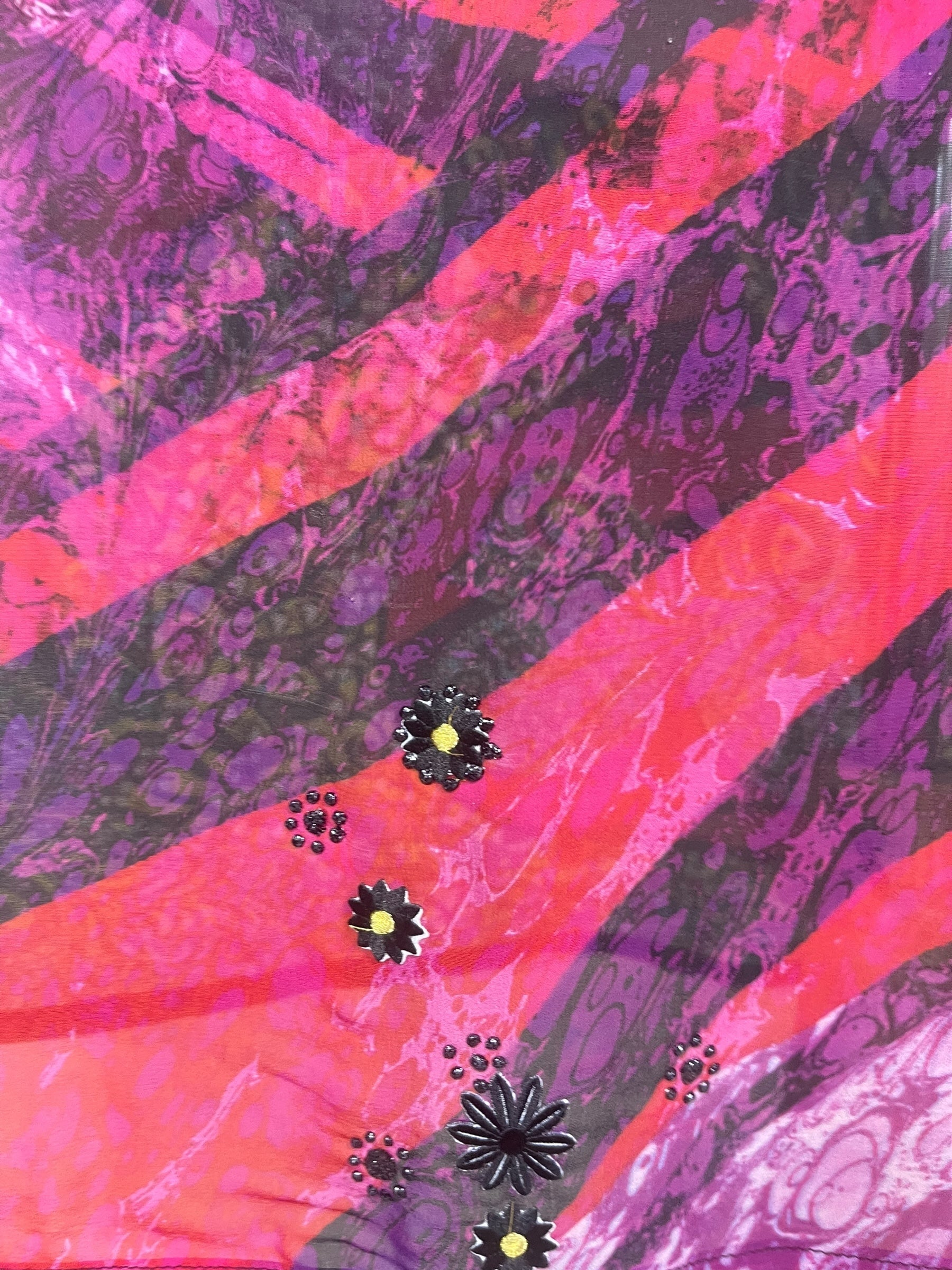 PREVIEW PRG8578 Sheer Wabi Sabi Pure Silk Midi Length Kaftan