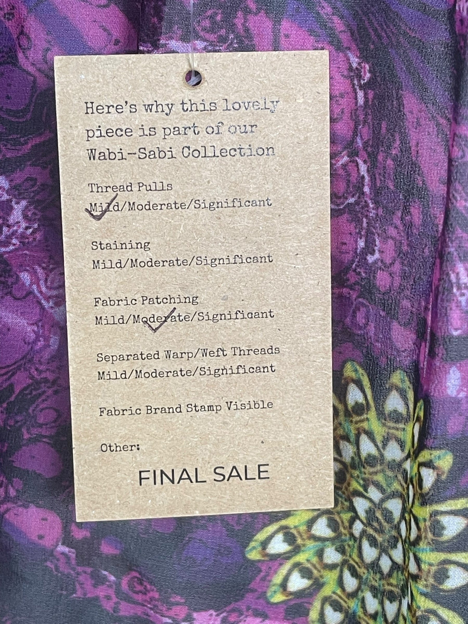 PREVIEW PRG8578 Sheer Wabi Sabi Pure Silk Midi Length Kaftan