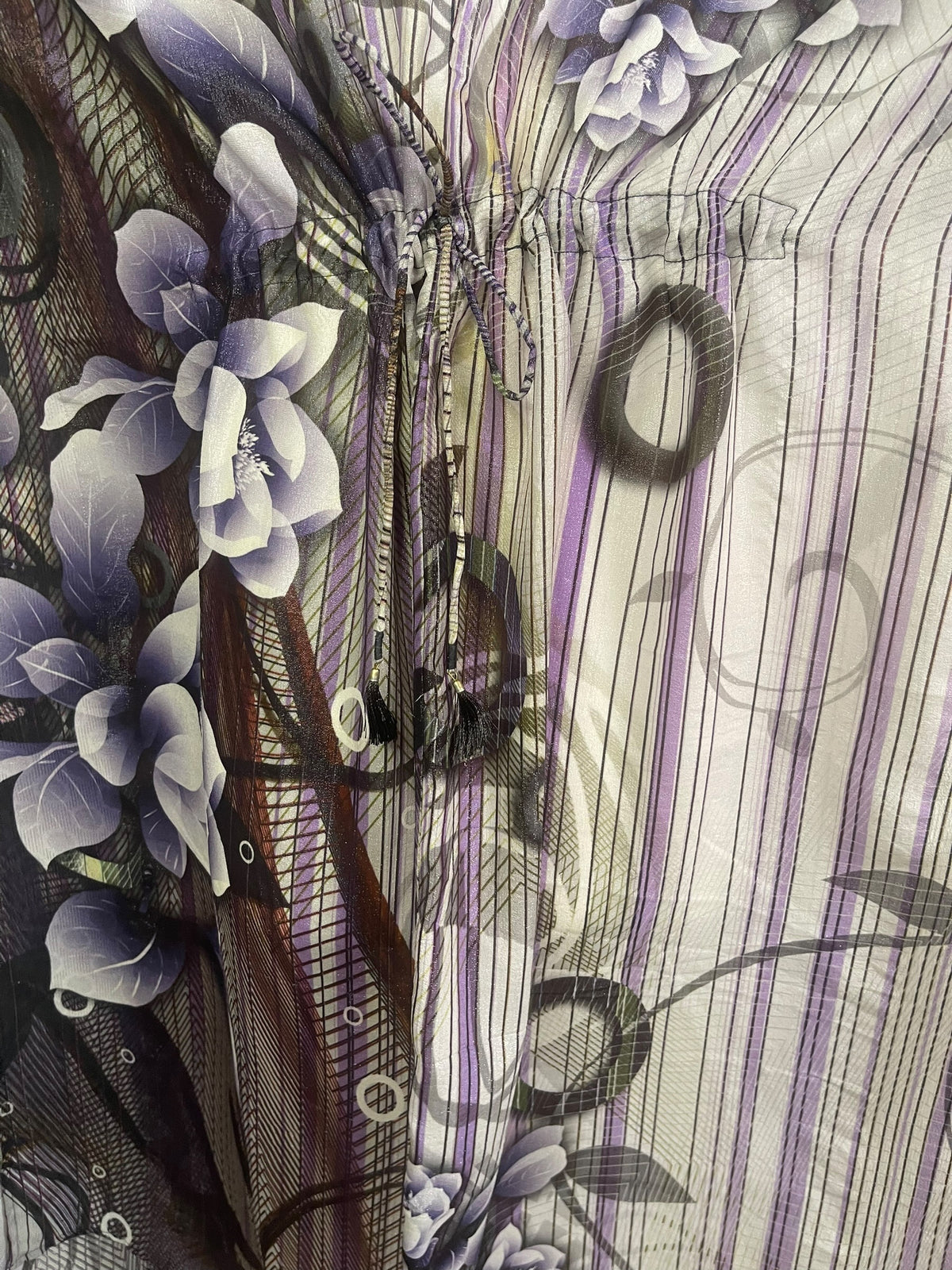 Releases Sunday at 8pm EST PRG9140 Sheer Avatar Pure Silk Maxi Kaftan