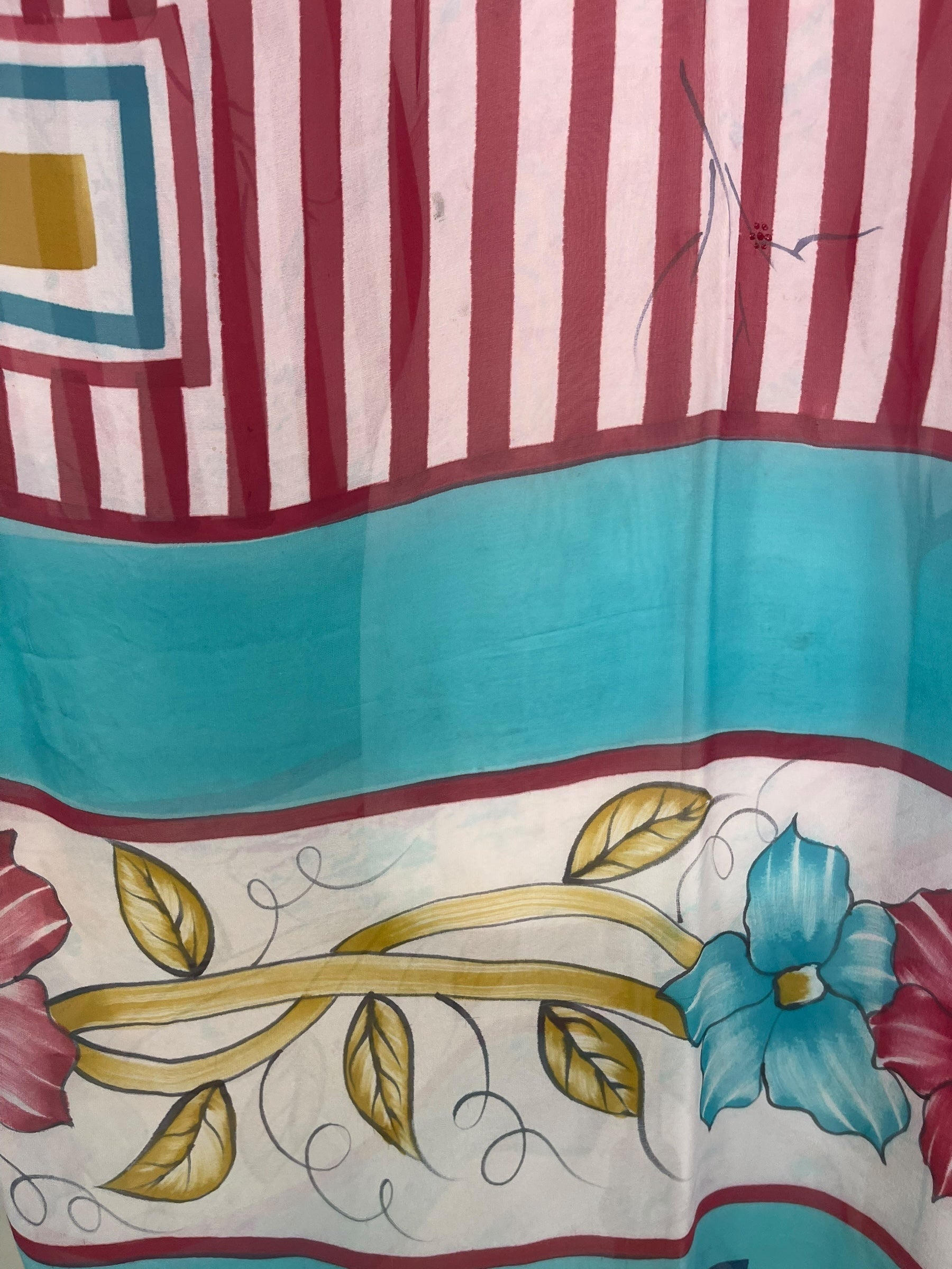 PREVIEW PRG7789 Sheer Wabi Sabi Pure Silk Midi Length Kaftan