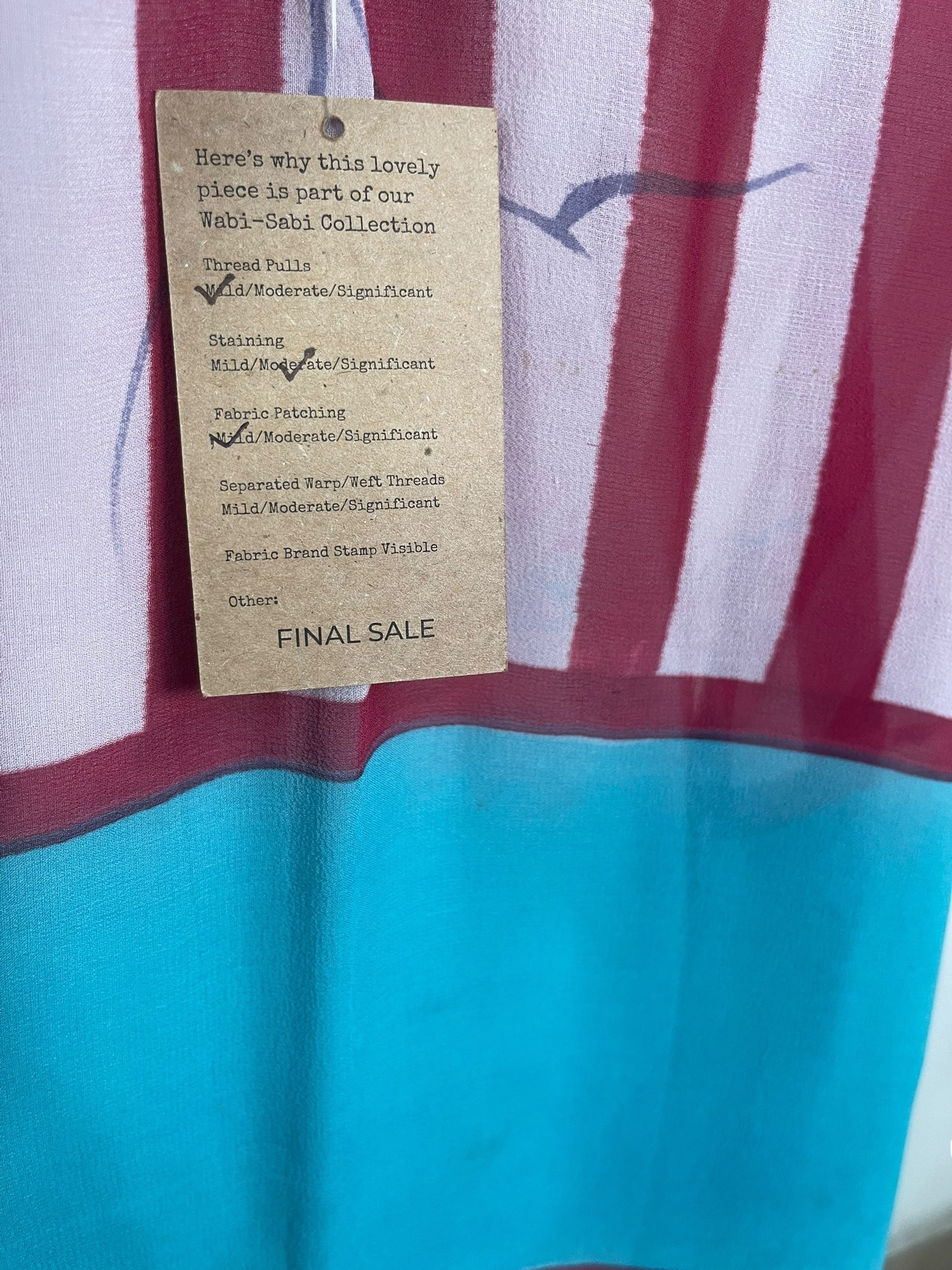 PREVIEW PRG7789 Sheer Wabi Sabi Pure Silk Midi Length Kaftan