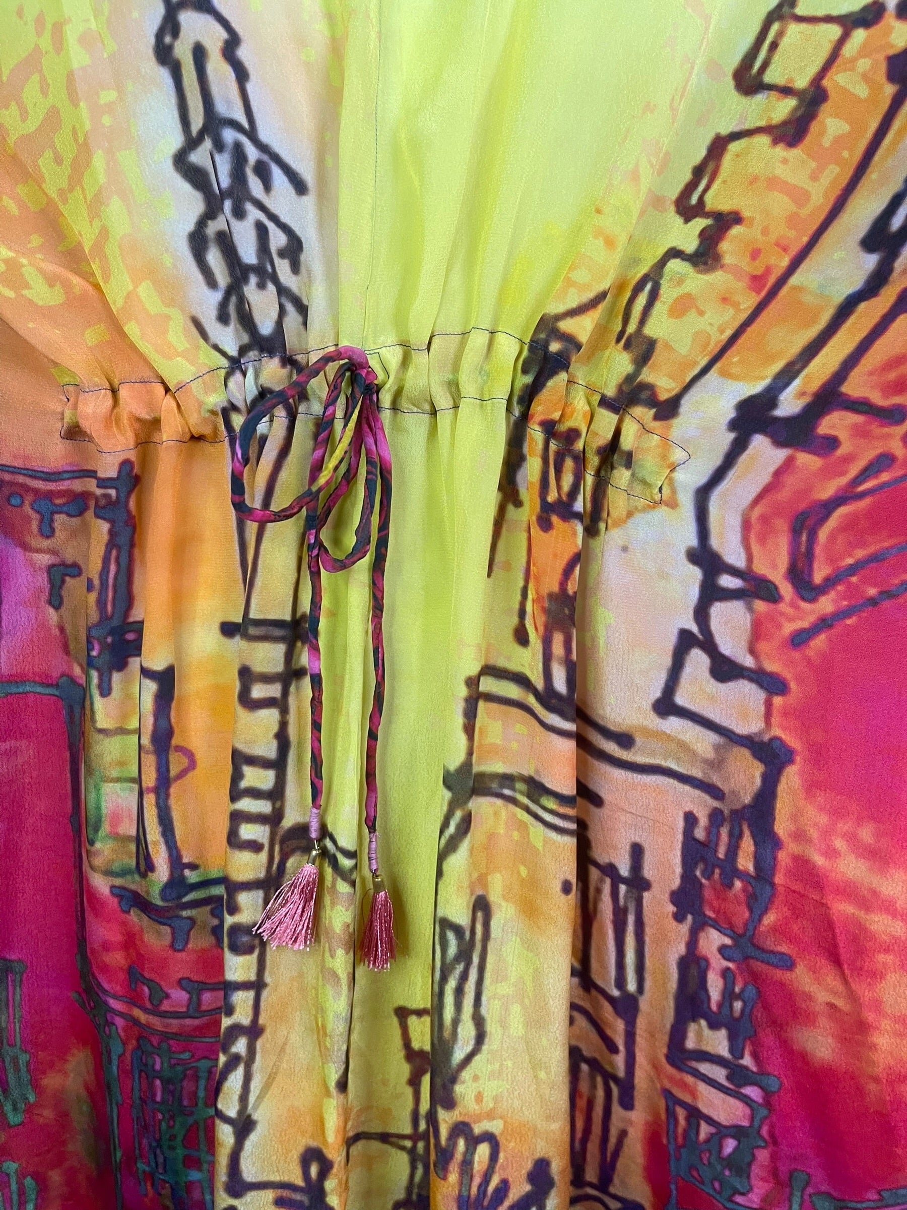 Releases Sunday at 8pm EST PRC9111 Avatar Pure Silk Maxi Kaftan