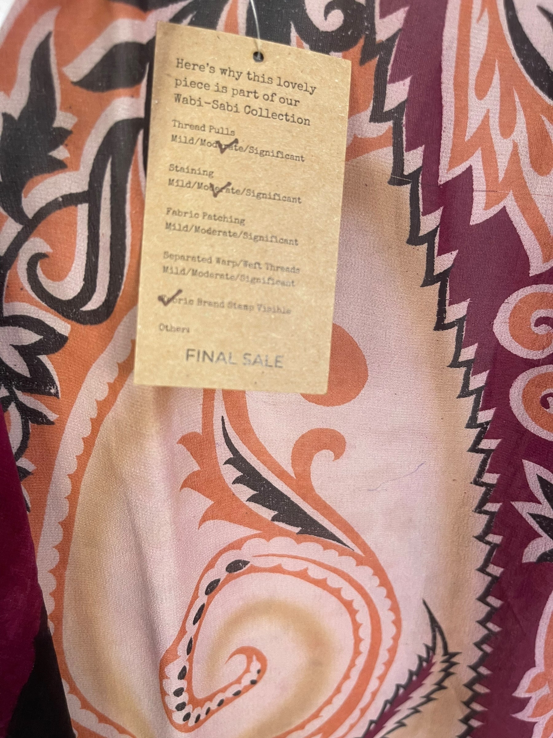 PREVIEW PRG7788 Sheer Wabi Sabi Pure Silk Midi Length Kaftan by FEBRUARY2026 – Handmade ethical Midi Length Kaftan from sariKNOTsari using upcycled silk. Designed in Canada for travel and slow fashion, loved from Toronto to LA to Sydney.