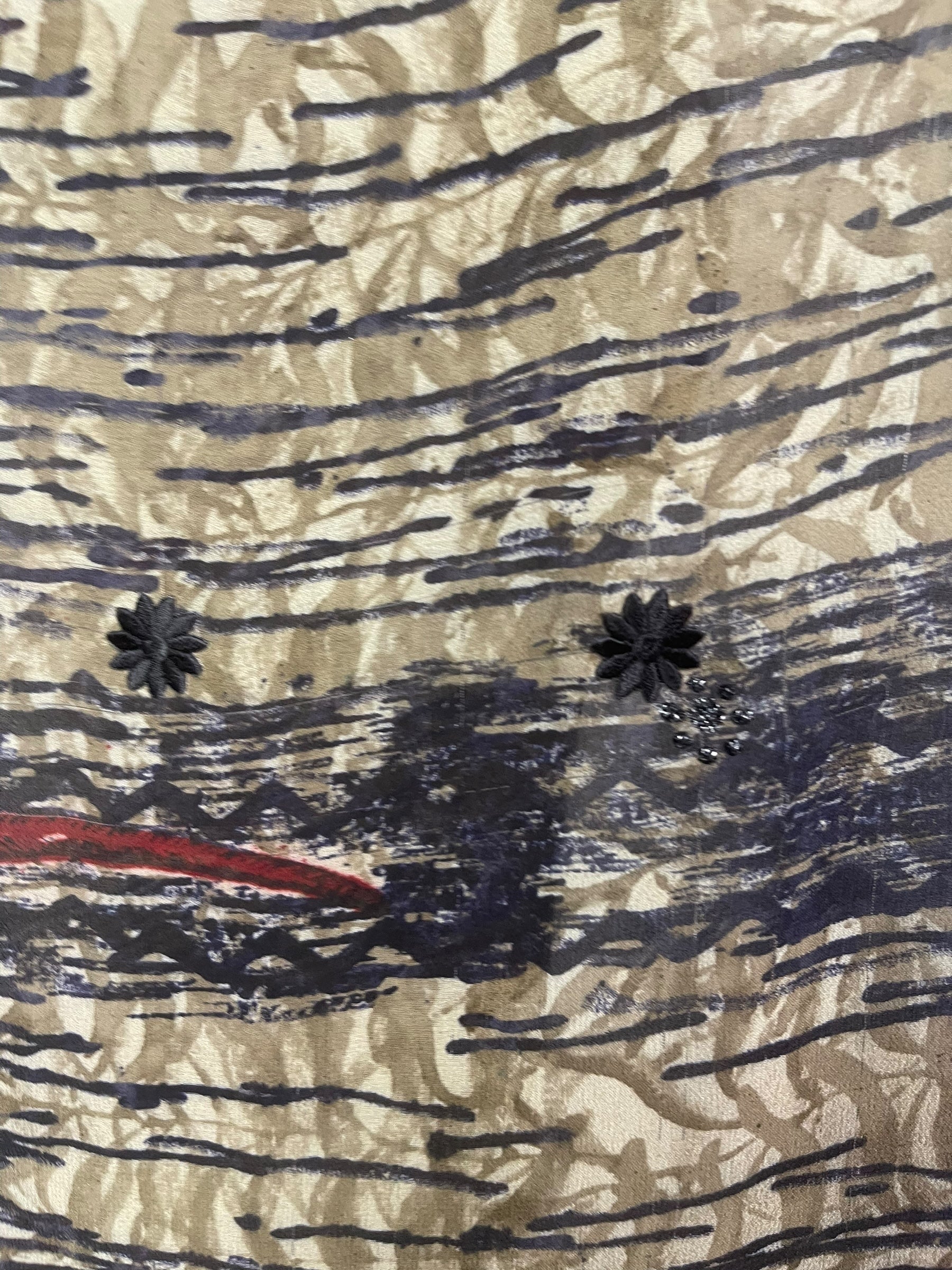 PREVIEW PRG8267 Sheer Wabi Sabi Pure Silk Midi Length Kaftan by FEBRUARY2026 – Handmade ethical Midi Length Kaftan from sariKNOTsari using upcycled silk. Designed in Canada for travel and slow fashion, loved from Toronto to LA to Sydney.