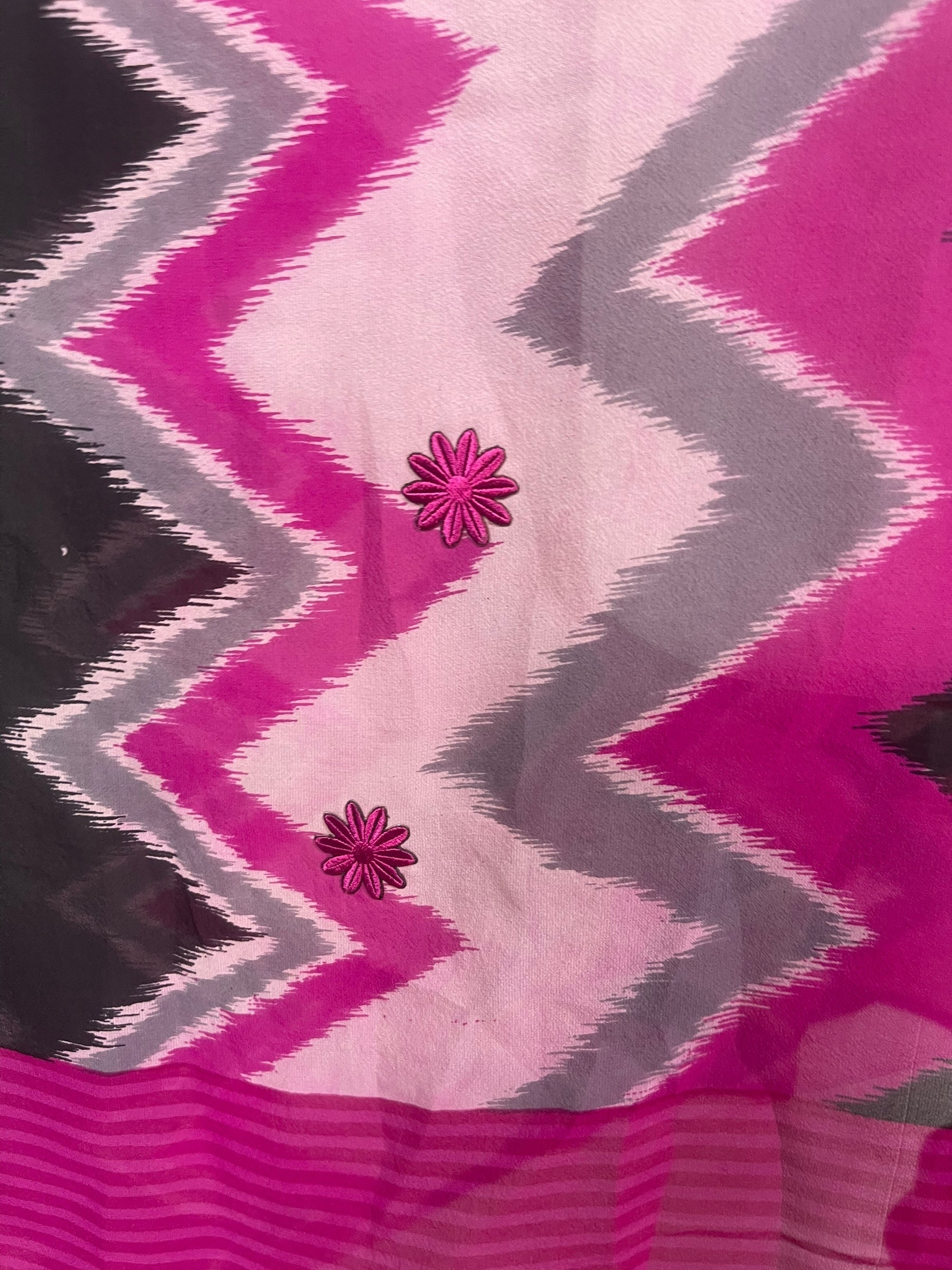 PREVIEW PRG8576 Sheer Wabi Sabi Pure Silk Midi Length Kaftan