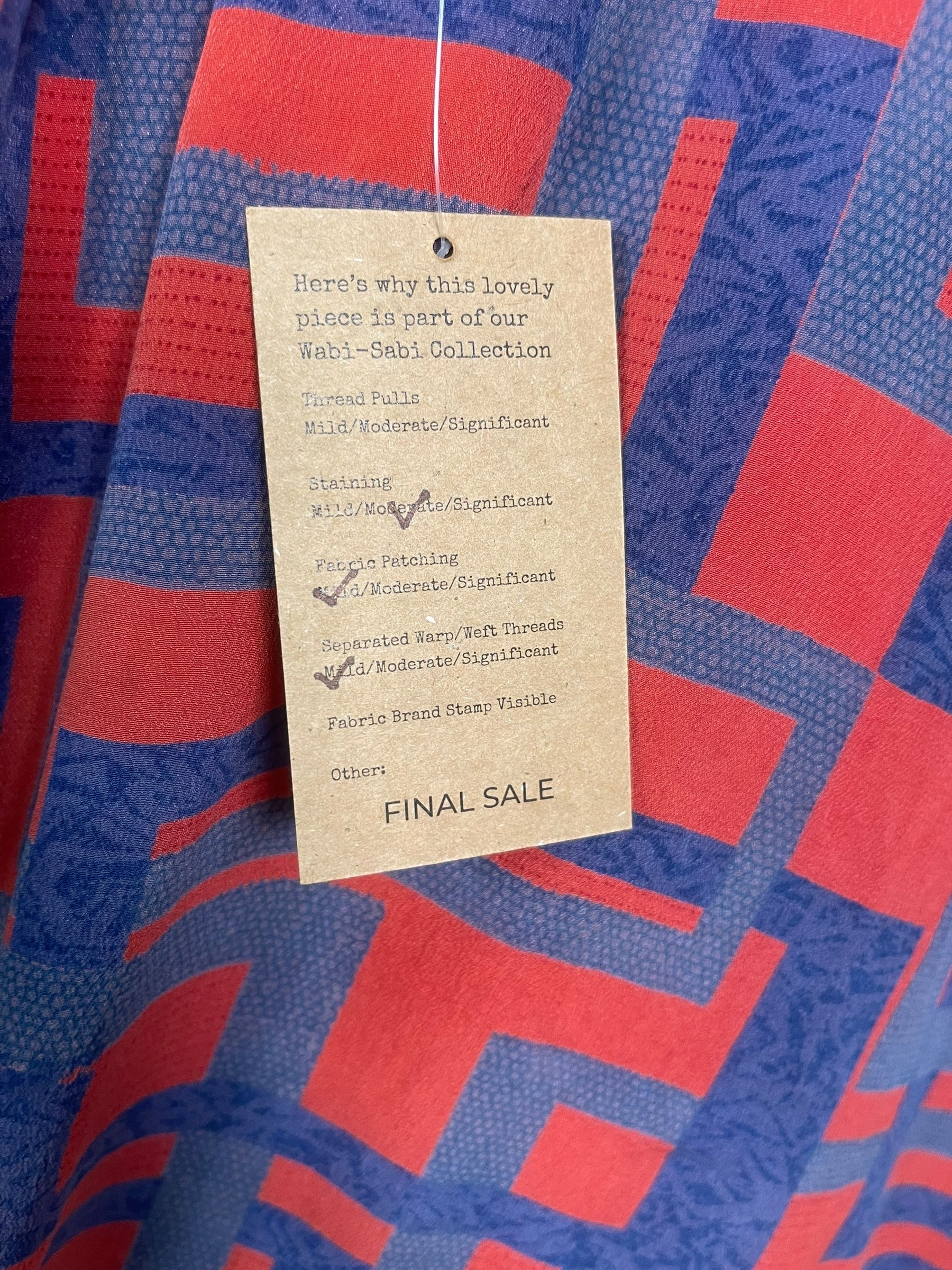 PREVIEW PRC8550 Wabi Sabi Pure Silk Midi Length Kaftan