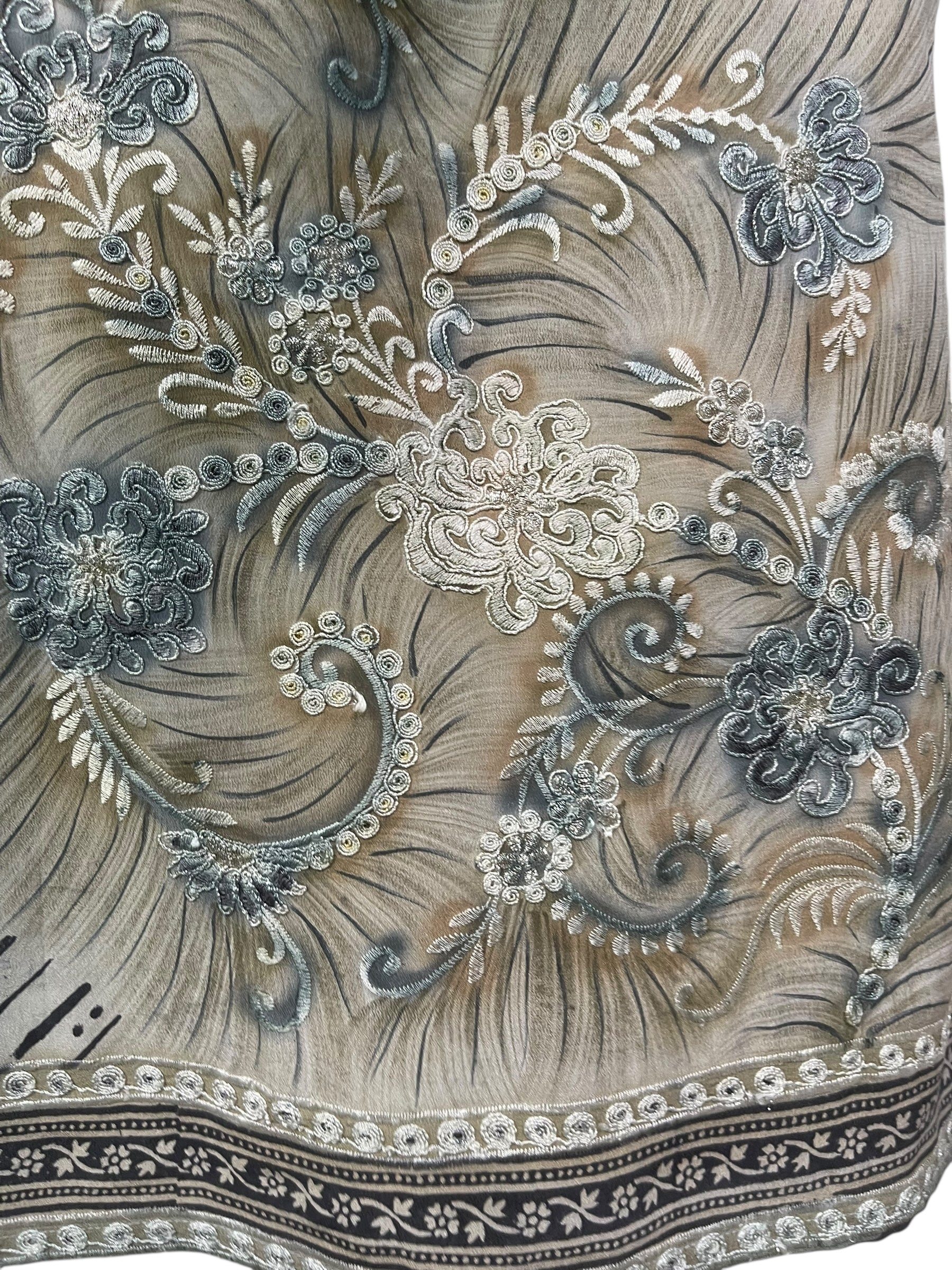 PREVIEW PRC8298 Wabi Sabi Pure Silk Midi Length Kaftan