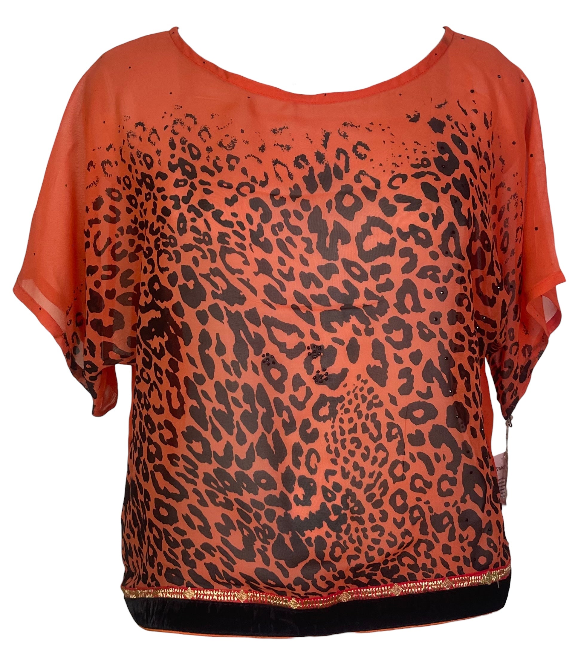 PREVIEW PRG8037 Sheer Avatar Pure Silk Boxy Top by FEBRUARY2026 – Handmade ethical Boxy Top from sariKNOTsari using upcycled silk. Designed in Canada for travel and slow fashion, loved from Toronto to LA to Sydney.