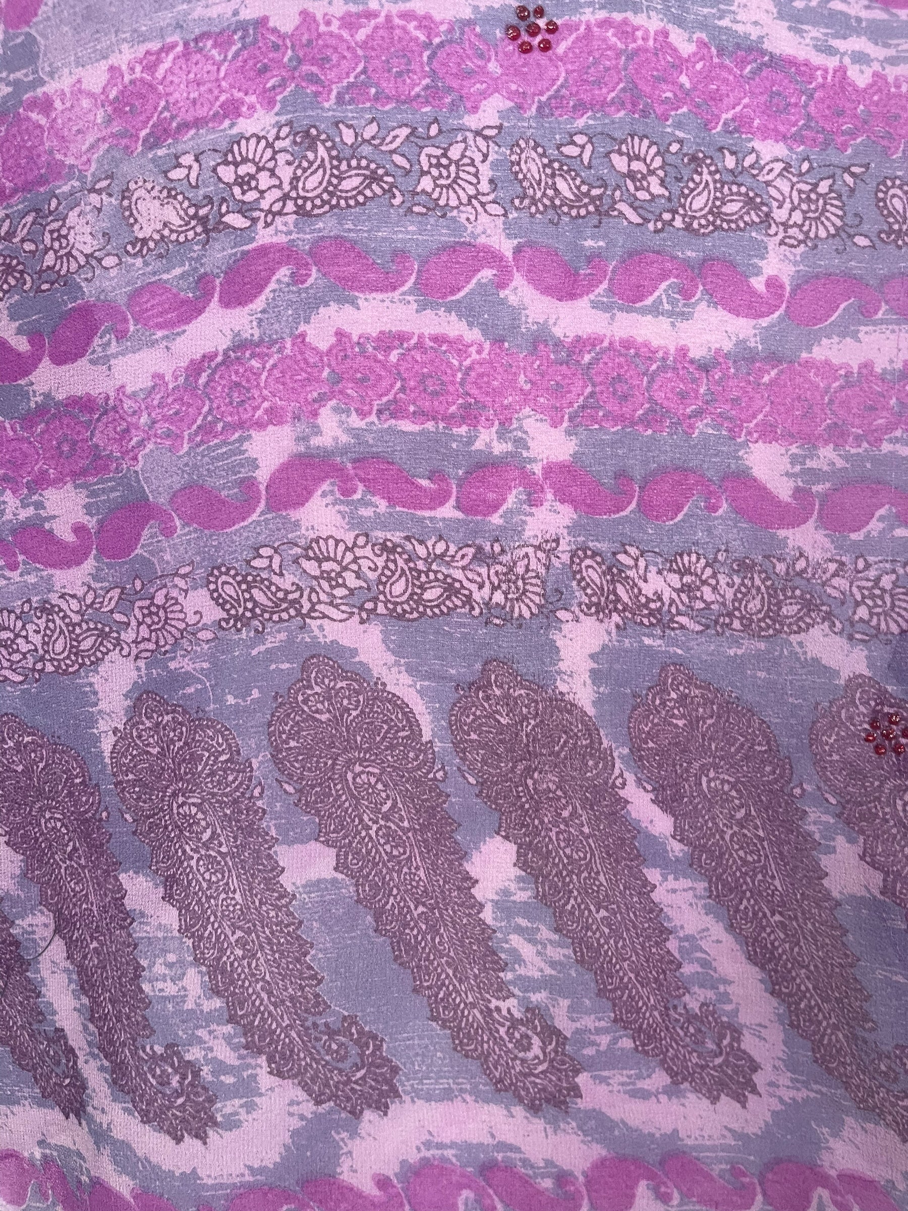 PREVIEW PRG8042 Sheer Avatar Pure Silk Boxy Top by FEBRUARY2026 – Handmade ethical Boxy Top from sariKNOTsari using upcycled silk. Designed in Canada for travel and slow fashion, loved from Toronto to LA to Sydney.