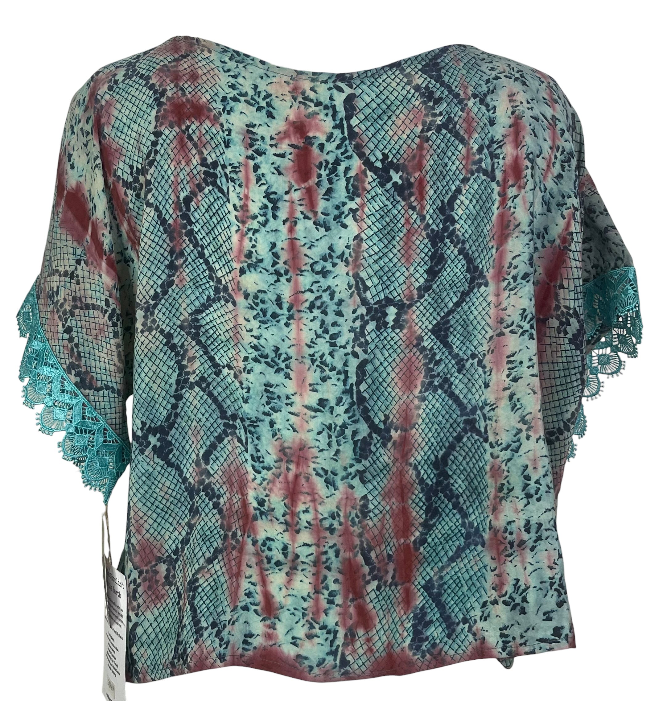 PRC8469 Avatar Pure Silk Boxy Top