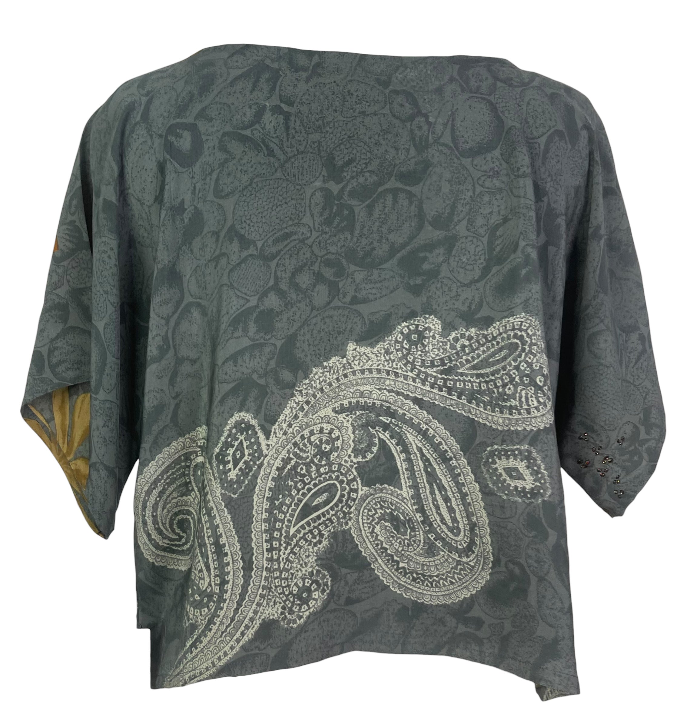 PRC8464 Avatar Pure Silk Boxy Top