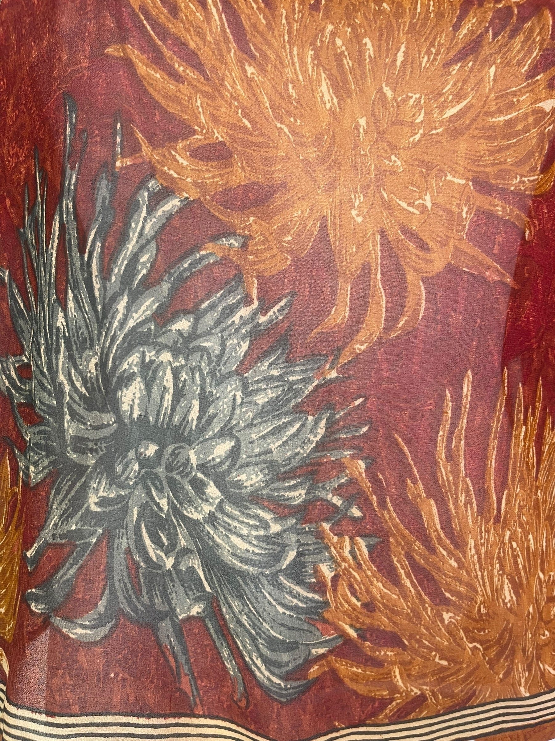 PREVIEW PRG8098 Sheer Avatar Pure Silk Boxy Top by FEBRUARY2026 – Handmade ethical Boxy Top from sariKNOTsari using upcycled silk. Designed in Canada for travel and slow fashion, loved from Toronto to LA to Sydney.