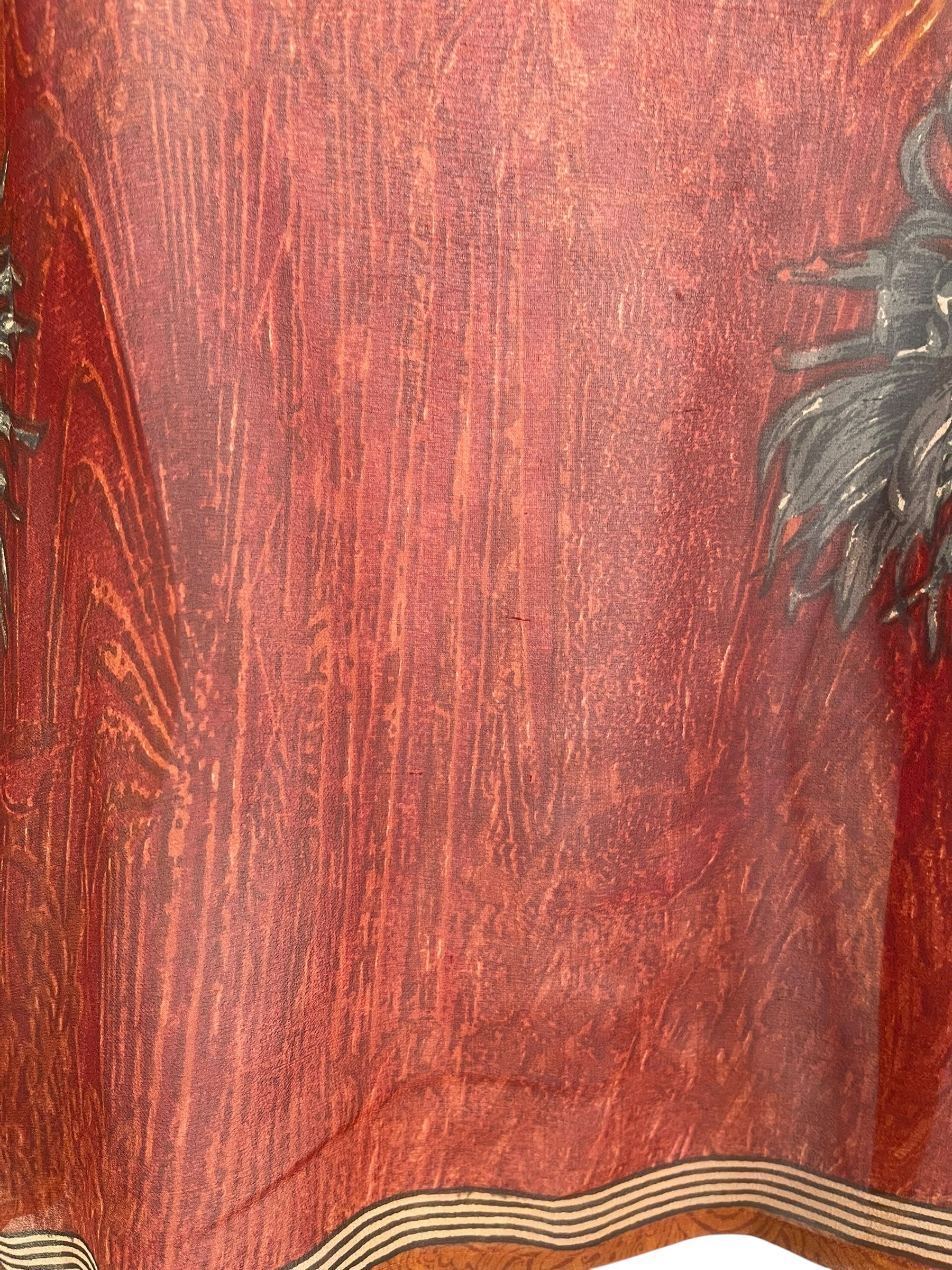 PREVIEW PRG8098 Sheer Avatar Pure Silk Boxy Top by FEBRUARY2026 – Handmade ethical Boxy Top from sariKNOTsari using upcycled silk. Designed in Canada for travel and slow fashion, loved from Toronto to LA to Sydney.