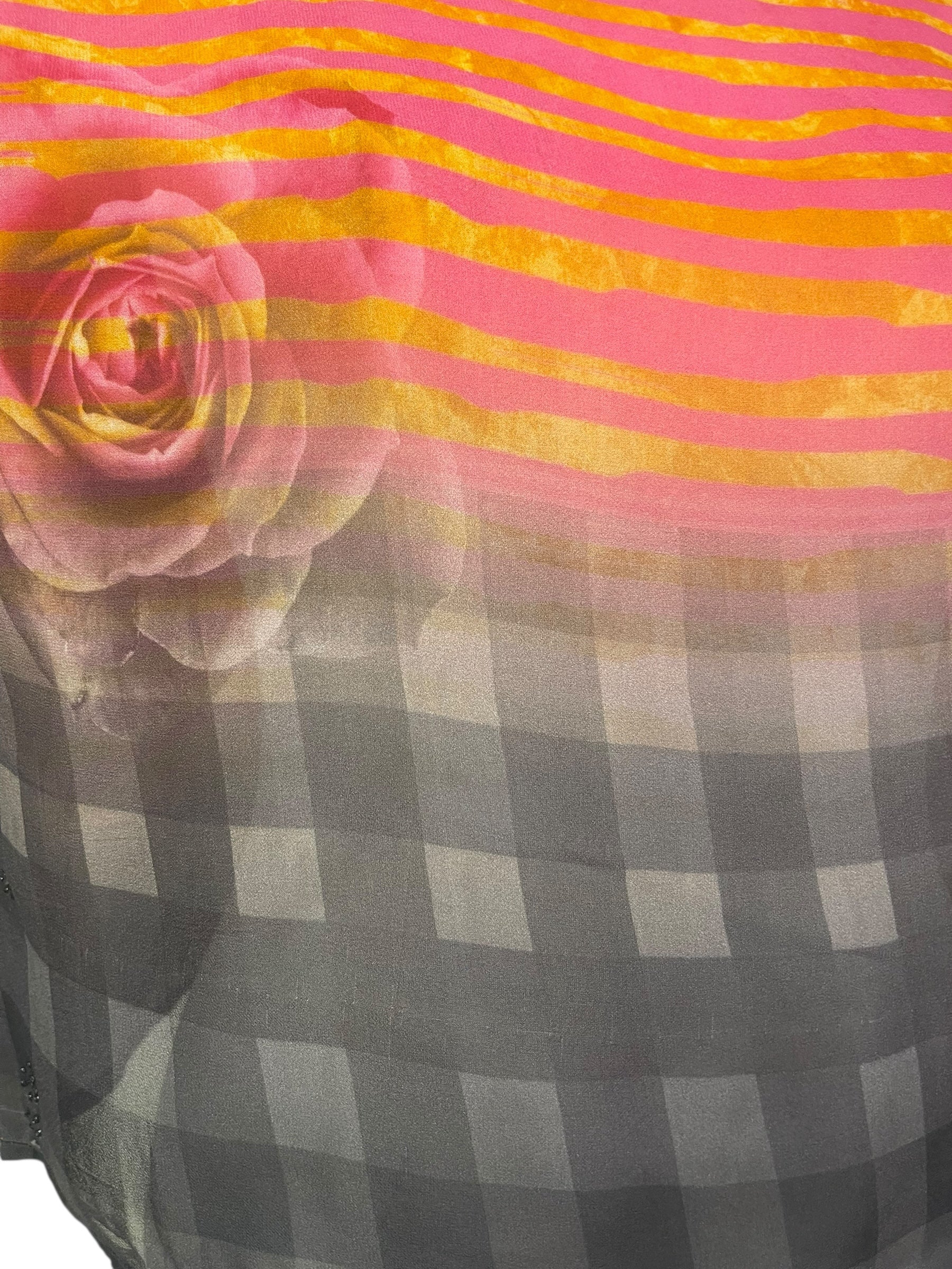 PREVIEW PRG8051 Sheer Avatar Pure Silk Boxy Top by FEBRUARY2026 – Handmade ethical Boxy Top from sariKNOTsari using upcycled silk. Designed in Canada for travel and slow fashion, loved from Toronto to LA to Sydney.