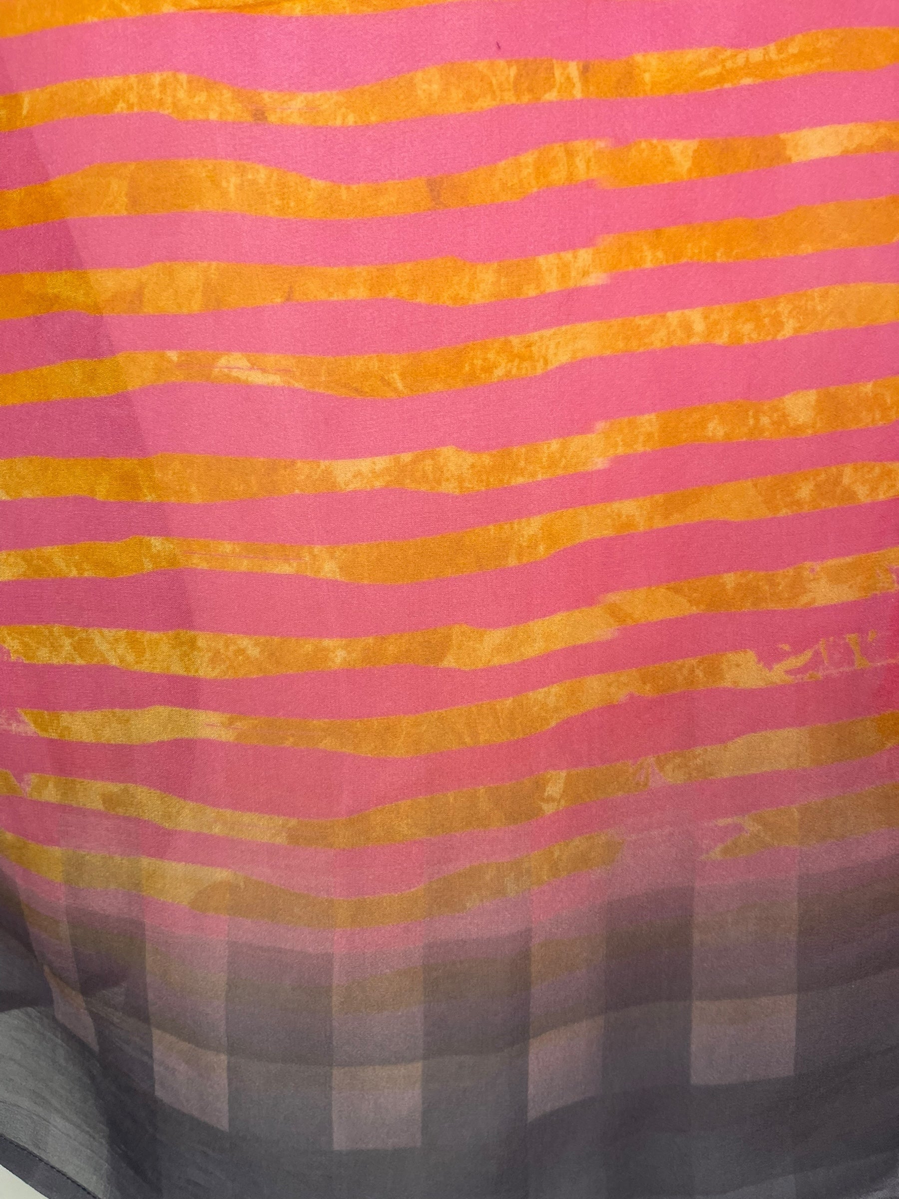 PREVIEW PRG8051 Sheer Avatar Pure Silk Boxy Top by FEBRUARY2026 – Handmade ethical Boxy Top from sariKNOTsari using upcycled silk. Designed in Canada for travel and slow fashion, loved from Toronto to LA to Sydney.