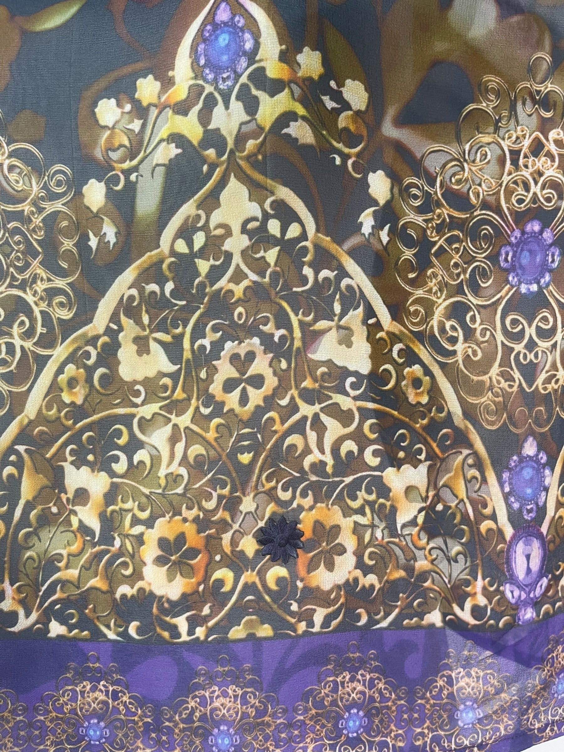 PREVIEW PRG8577 Sheer Wabi Sabi Pure Silk Boxy Top by FEBRUARY2026 – Handmade ethical Boxy Top from sariKNOTsari using upcycled silk. Designed in Canada for travel and slow fashion, loved from Toronto to LA to Sydney.