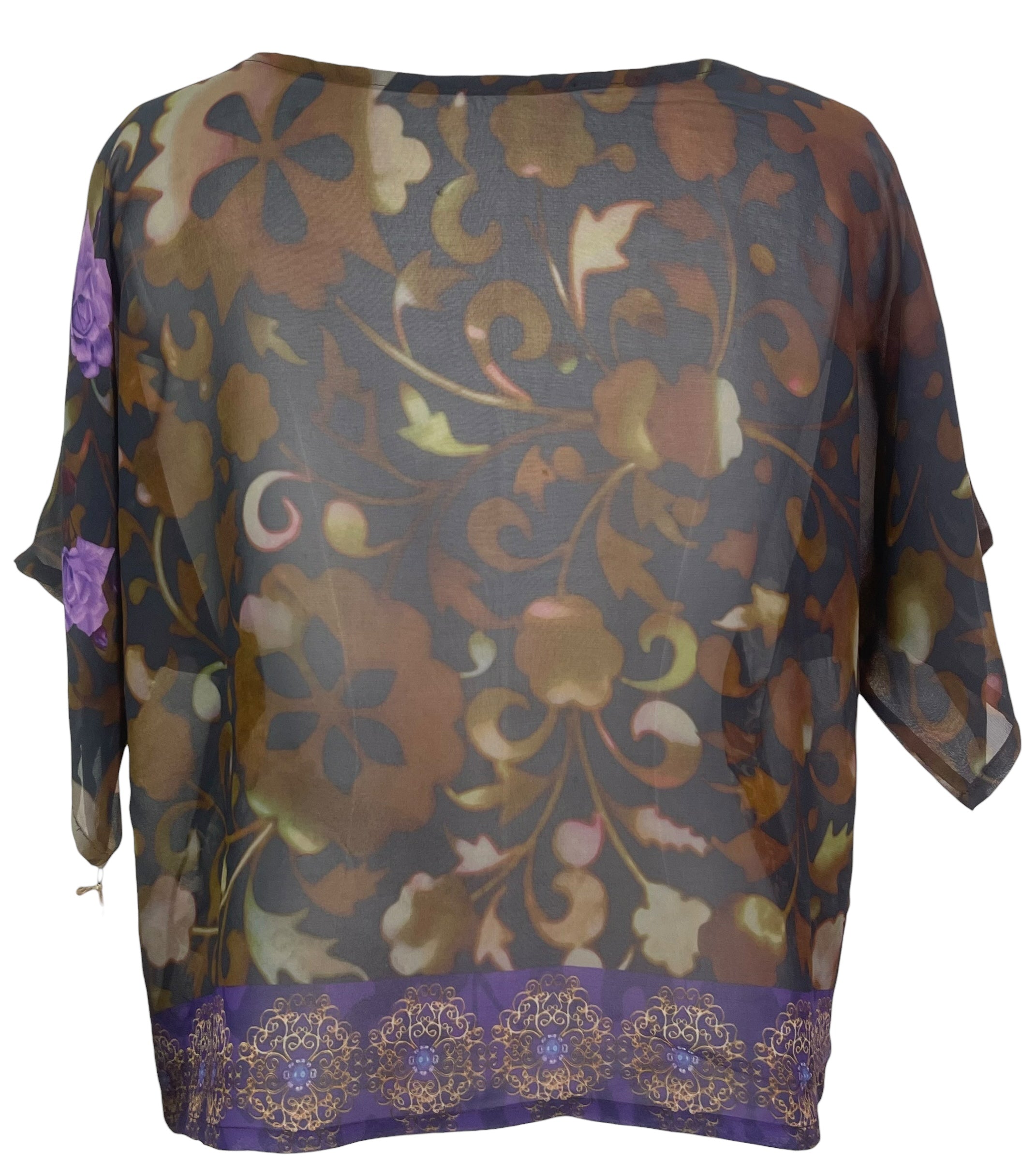 PREVIEW PRG8577 Sheer Wabi Sabi Pure Silk Boxy Top by FEBRUARY2026 – Handmade ethical Boxy Top from sariKNOTsari using upcycled silk. Designed in Canada for travel and slow fashion, loved from Toronto to LA to Sydney.