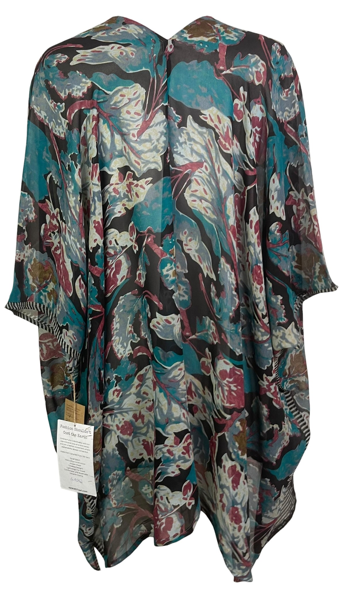 Releases Sunday at 8pm EST PRG9203 Sheer Wabi Sabi Pure Silk Cardigan