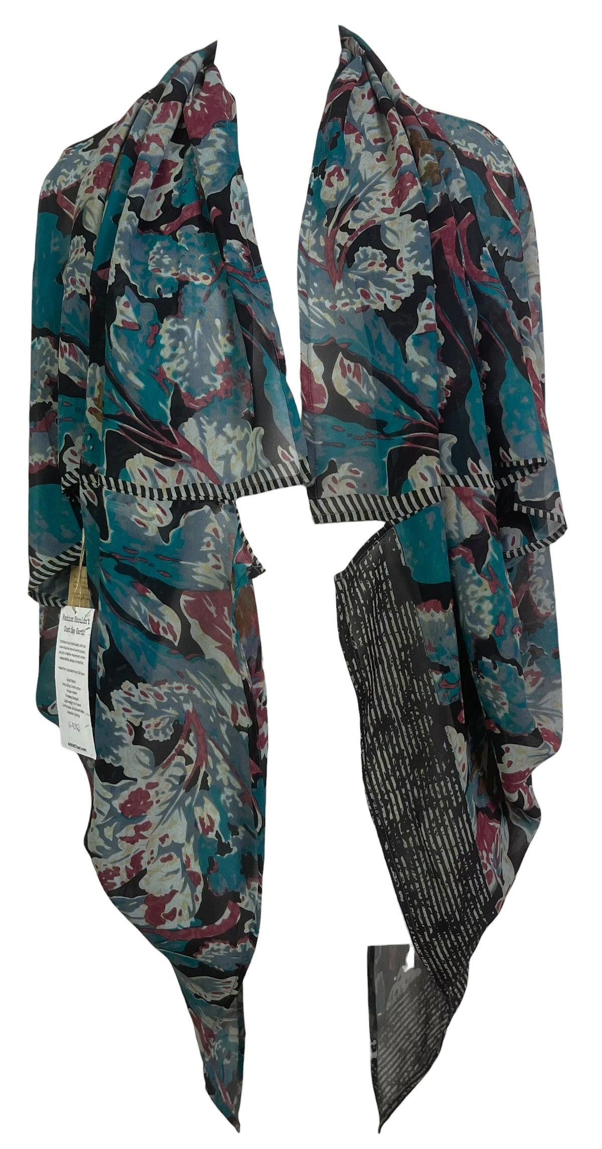 Releases Sunday at 8pm EST PRG9203 Sheer Wabi Sabi Pure Silk Cardigan