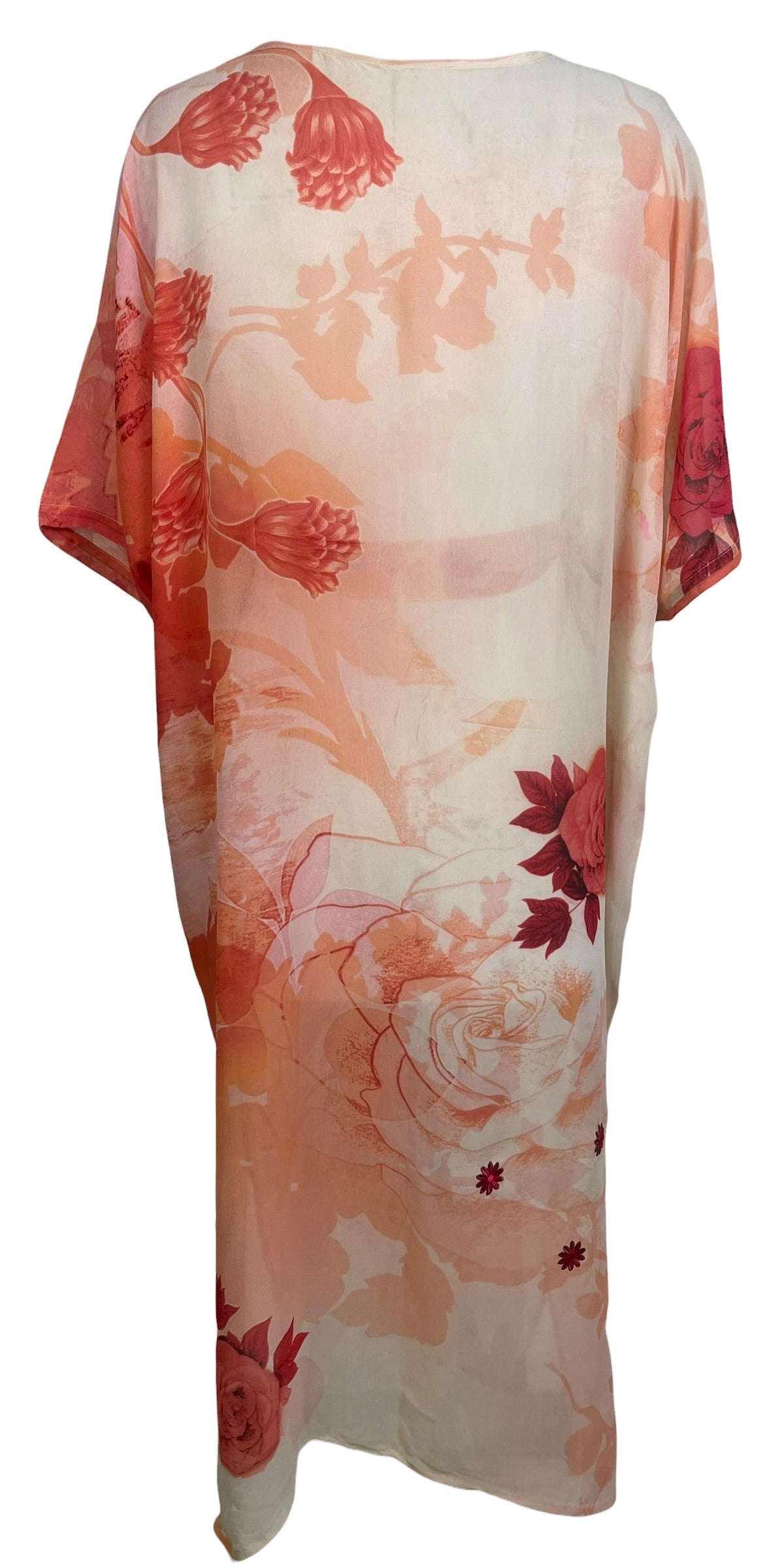 Releases Sunday at 8pm EST PRG9130 Wabi Sabi Pure Silk Kimono Sleeved Duster with Belt