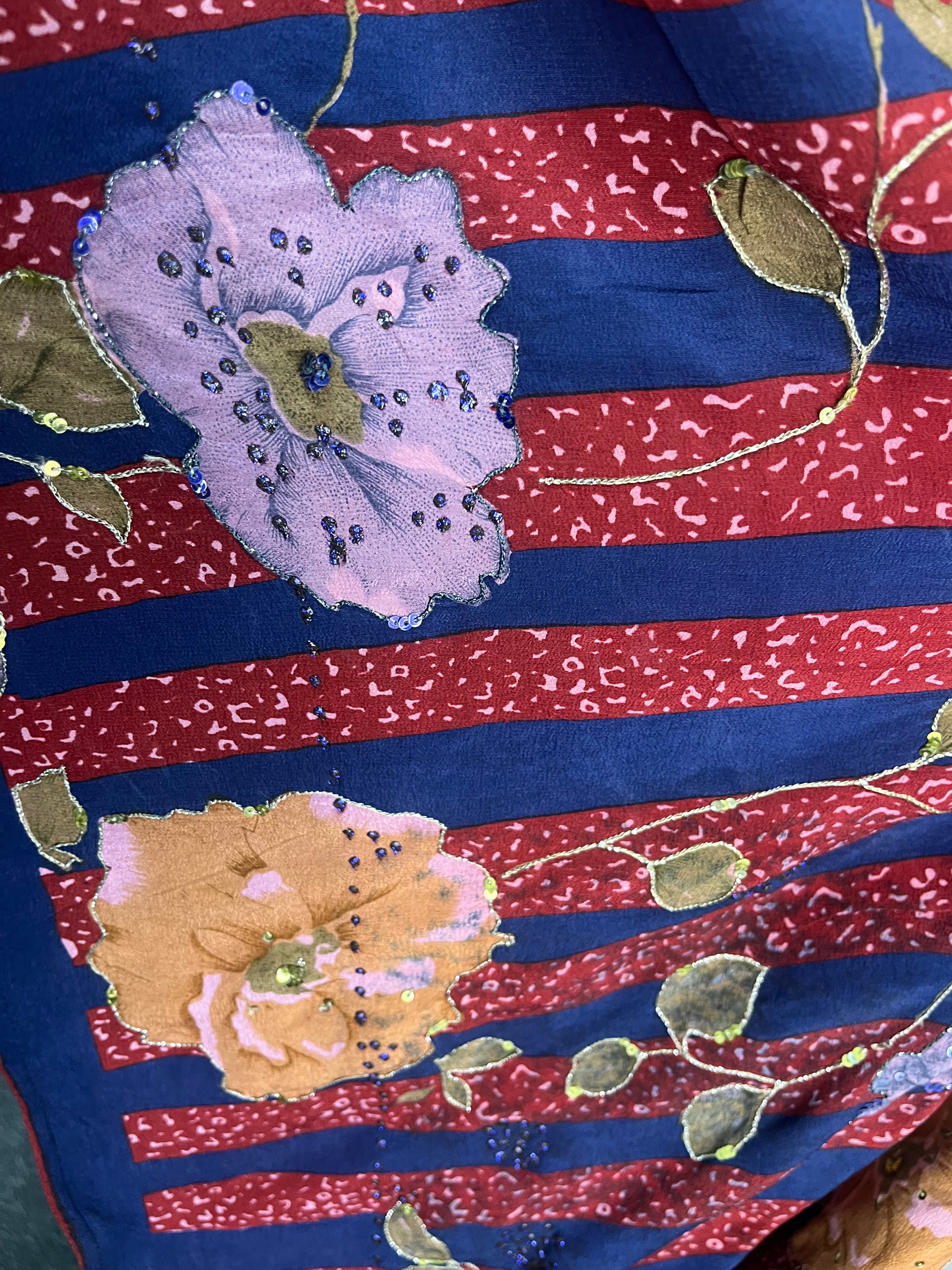 PRC6395 Wabi Sabi Pure Silk Capelet Poncho