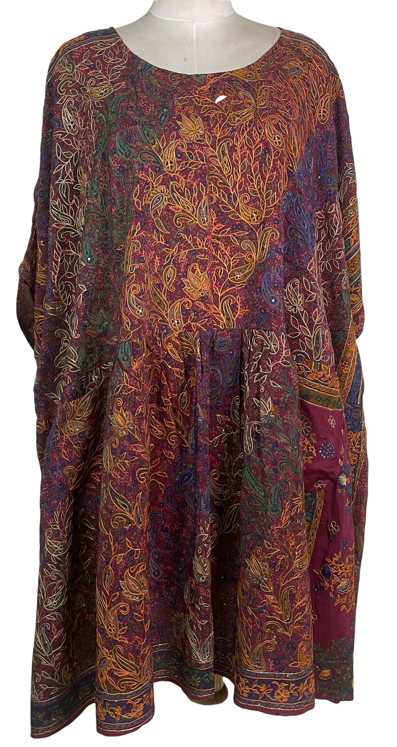 PRC8802 Avatar Pure Silk Boxy Babydoll Dress