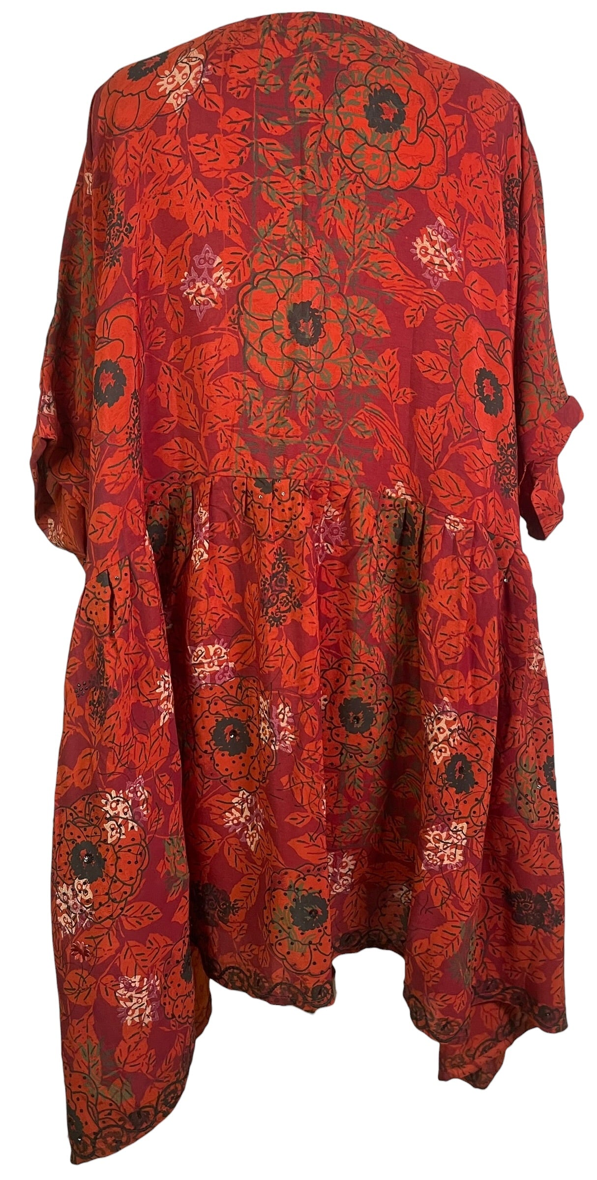 PRC9065 Avatar Pure Silk Boxy Babydoll Dress