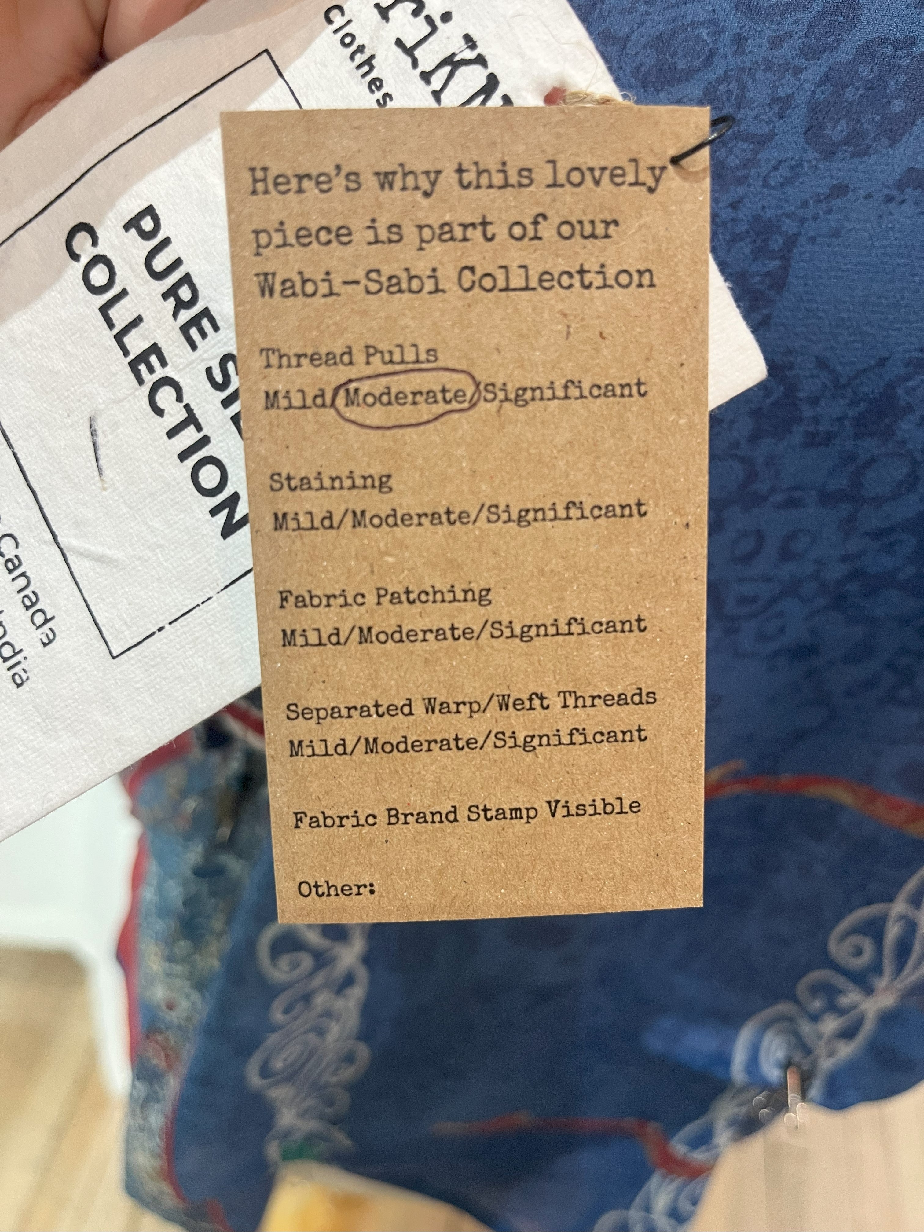 PRG6412 Sheer Wabi Sabi Pure Silk Side Slit Top