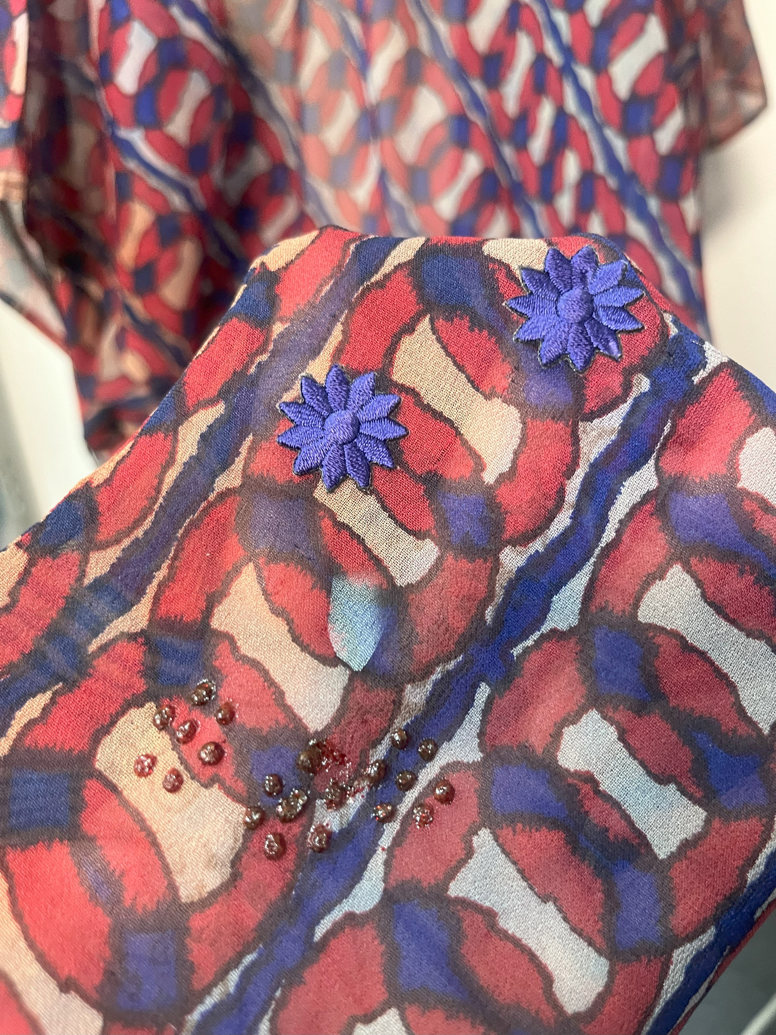 PRG7063 Sheer Wabi Sabi Pure Silk Cardigan