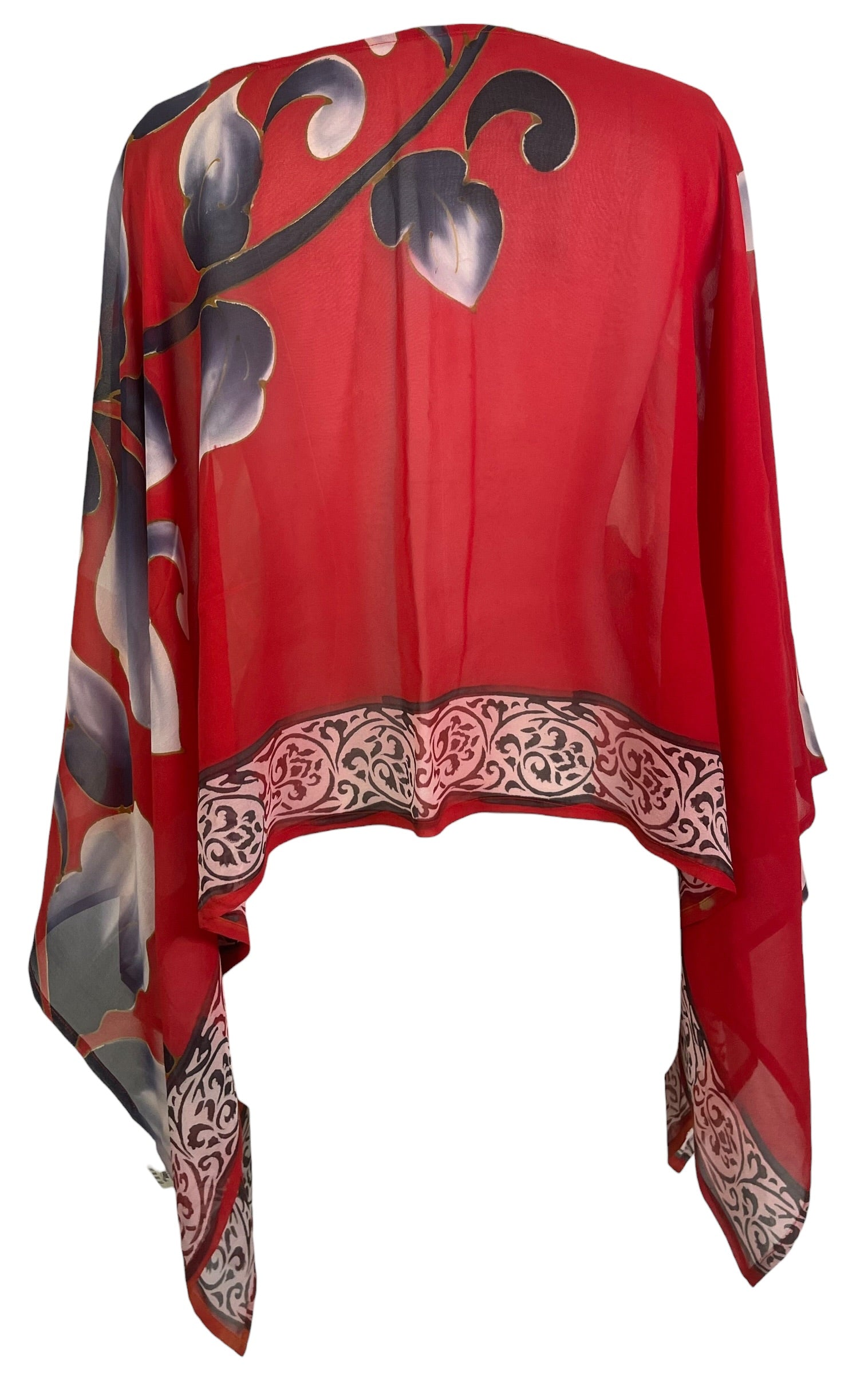 Releases Sunday at 8pm EST PRG8859 Sheer Avatar Pure Silk Capelet Poncho