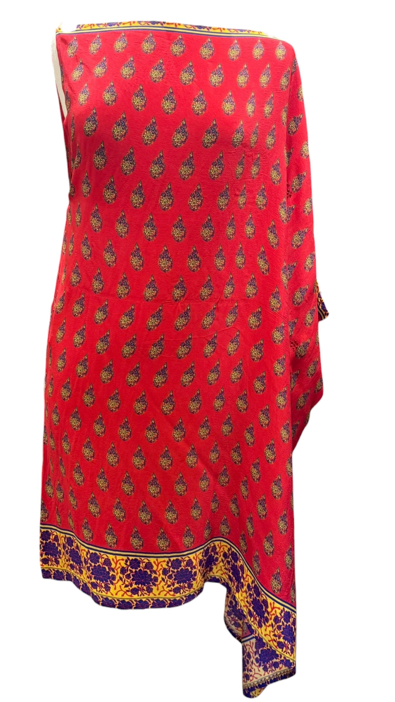 PRC6944 Avatar Pure Silk One Shoulder Dress