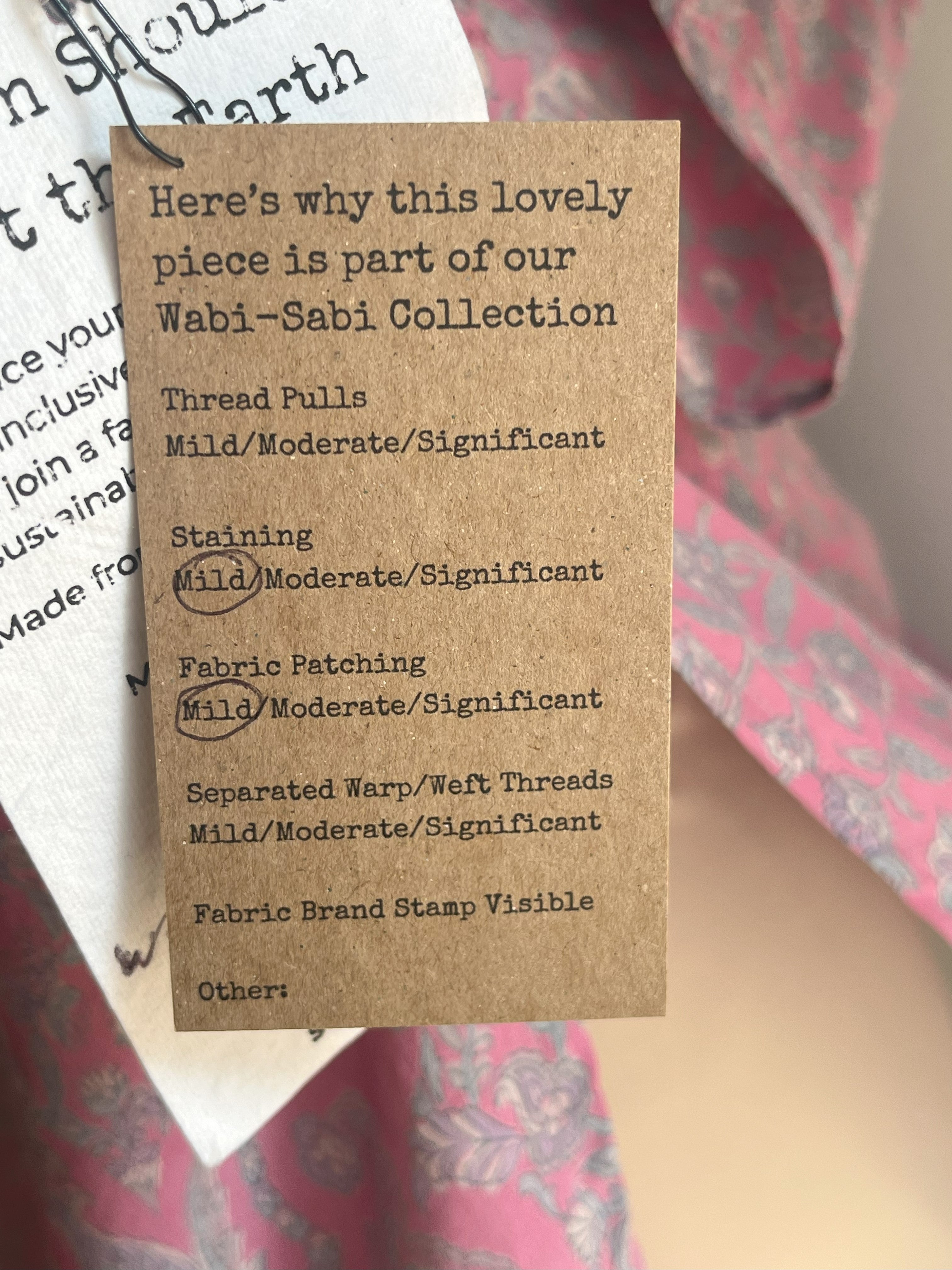 PRC7006 Wabi Sabi Pure Silk Waterfall Top