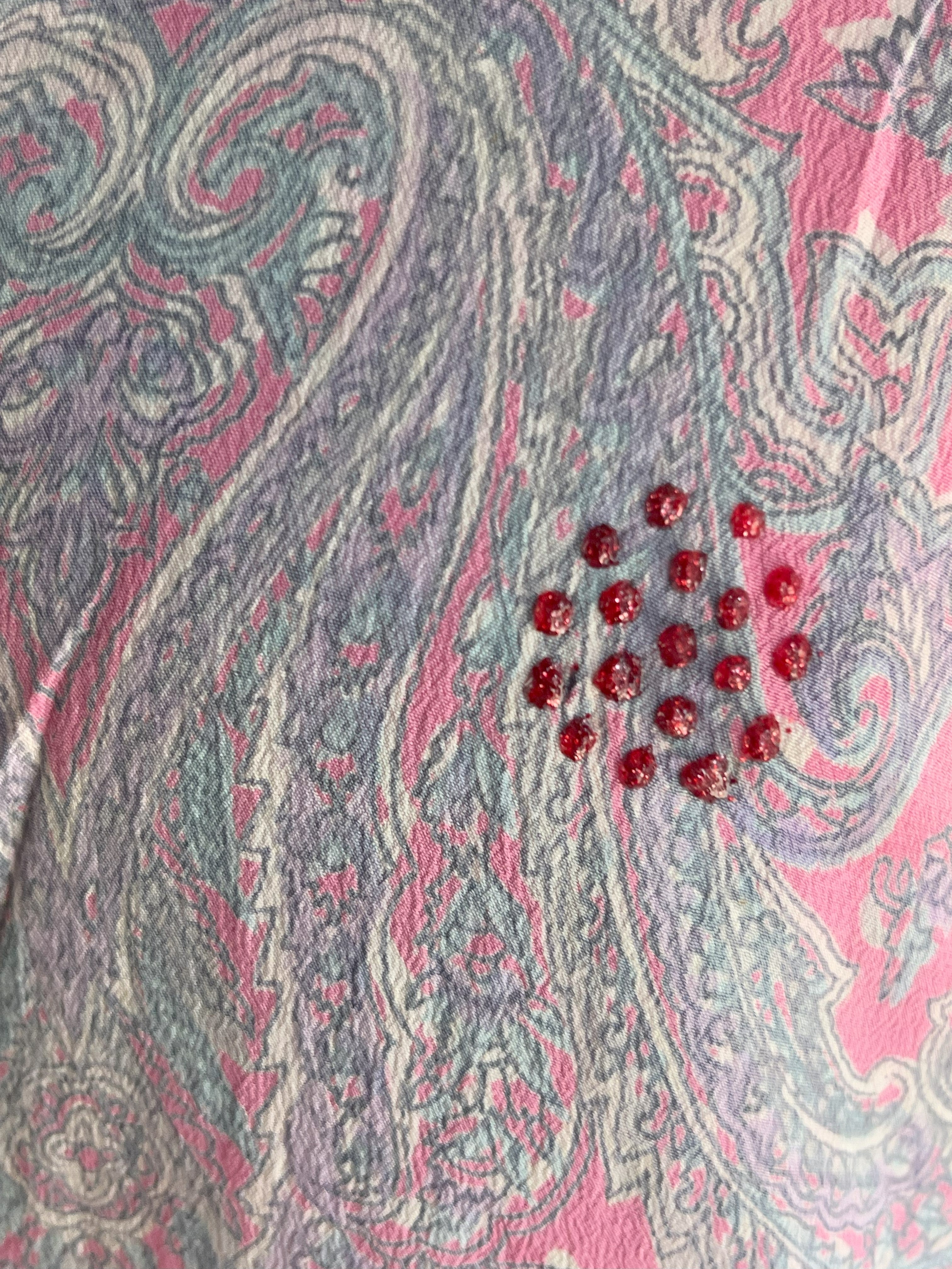 PRC7006 Wabi Sabi Pure Silk Waterfall Top