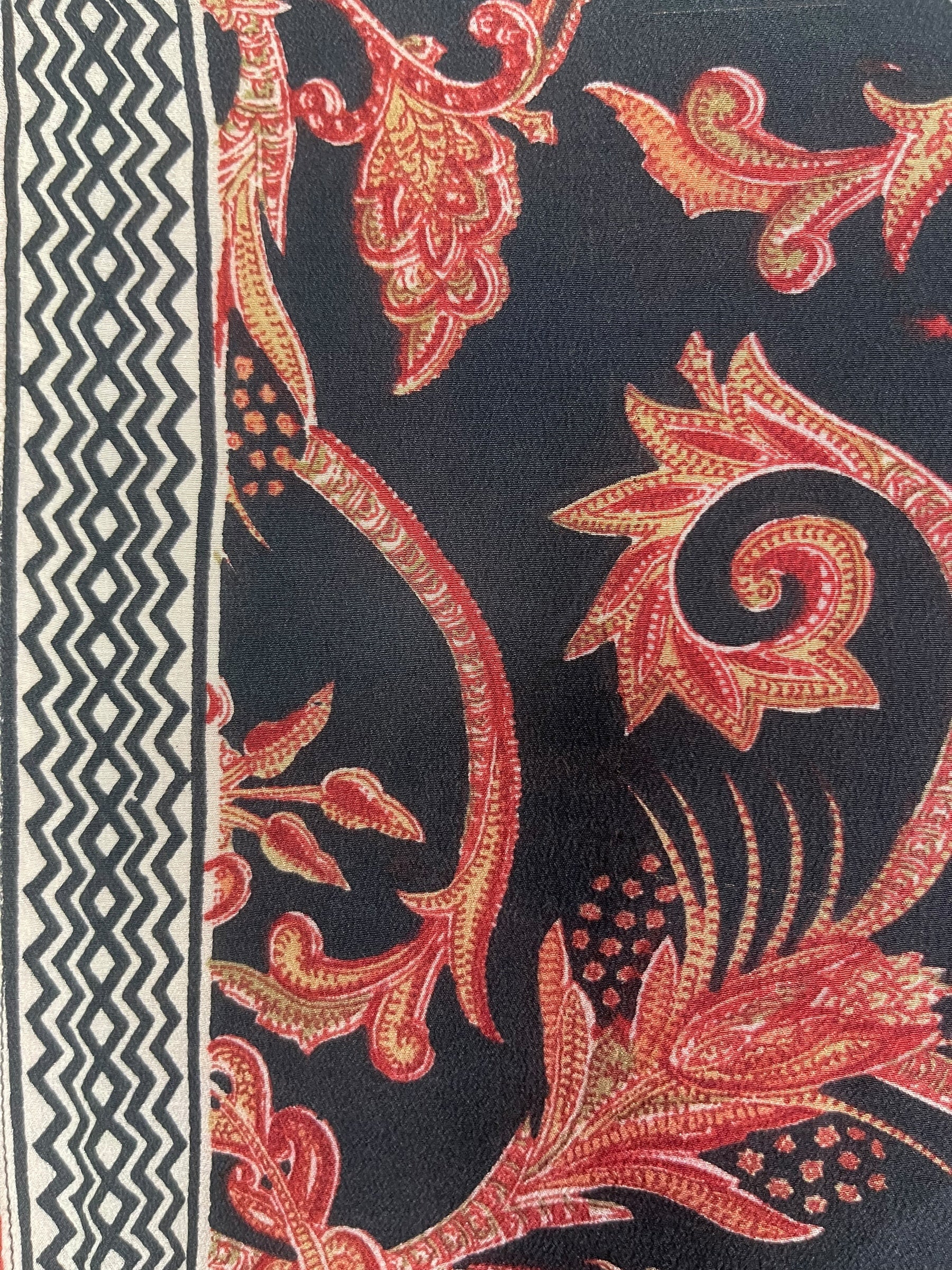 PRC8225 Avatar Pure Silk Kimono-Sleeved Jacket with Belt