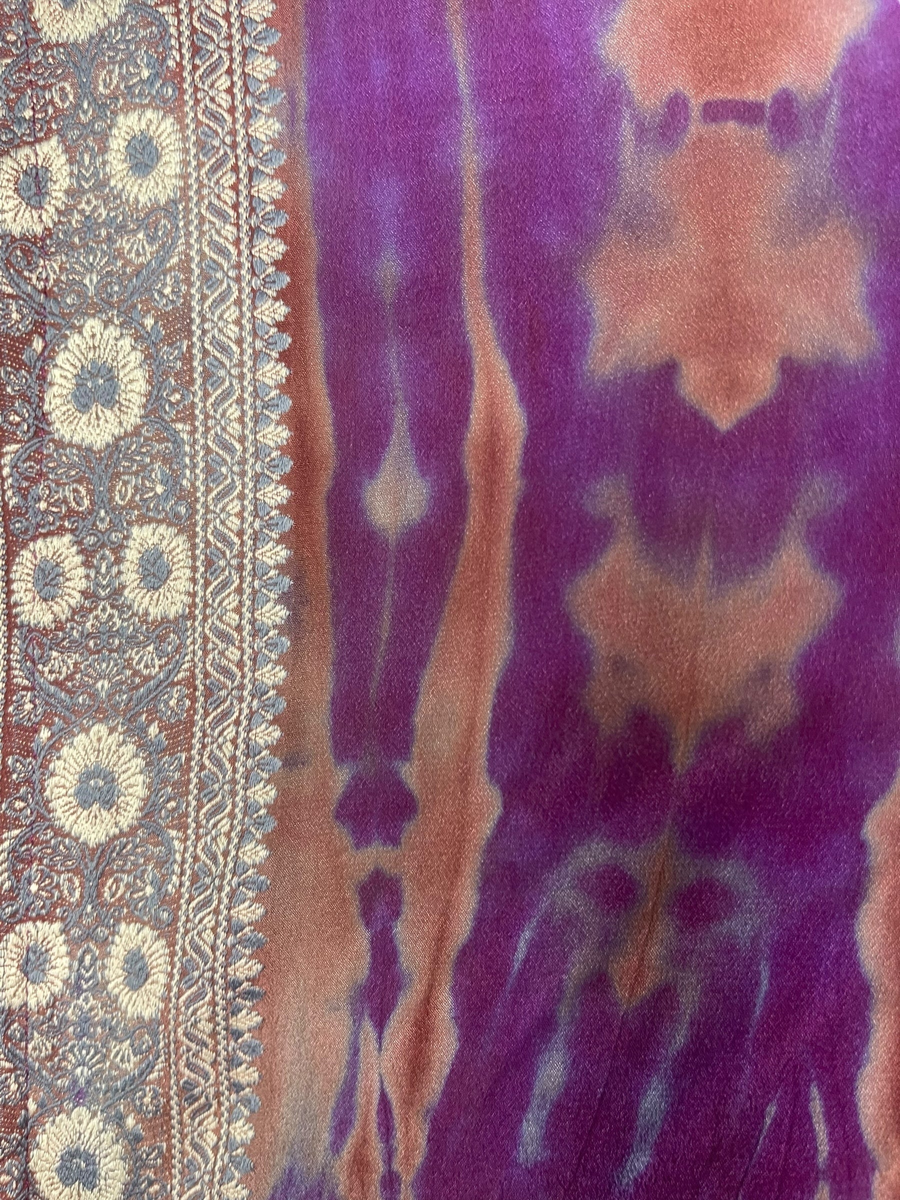 PRC8219 Avatar Pure Silk Kimono-Sleeved Jacket with Belt