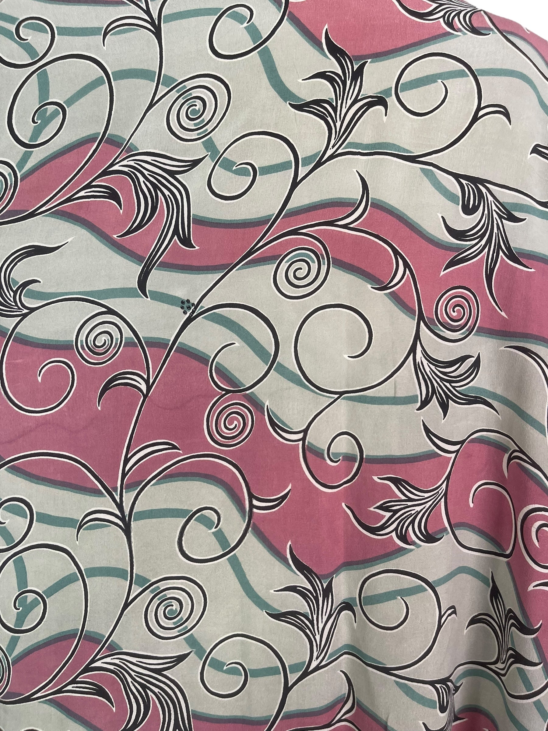 PRC8220 Avatar Pure Silk Kimono-Sleeved Jacket with Belt