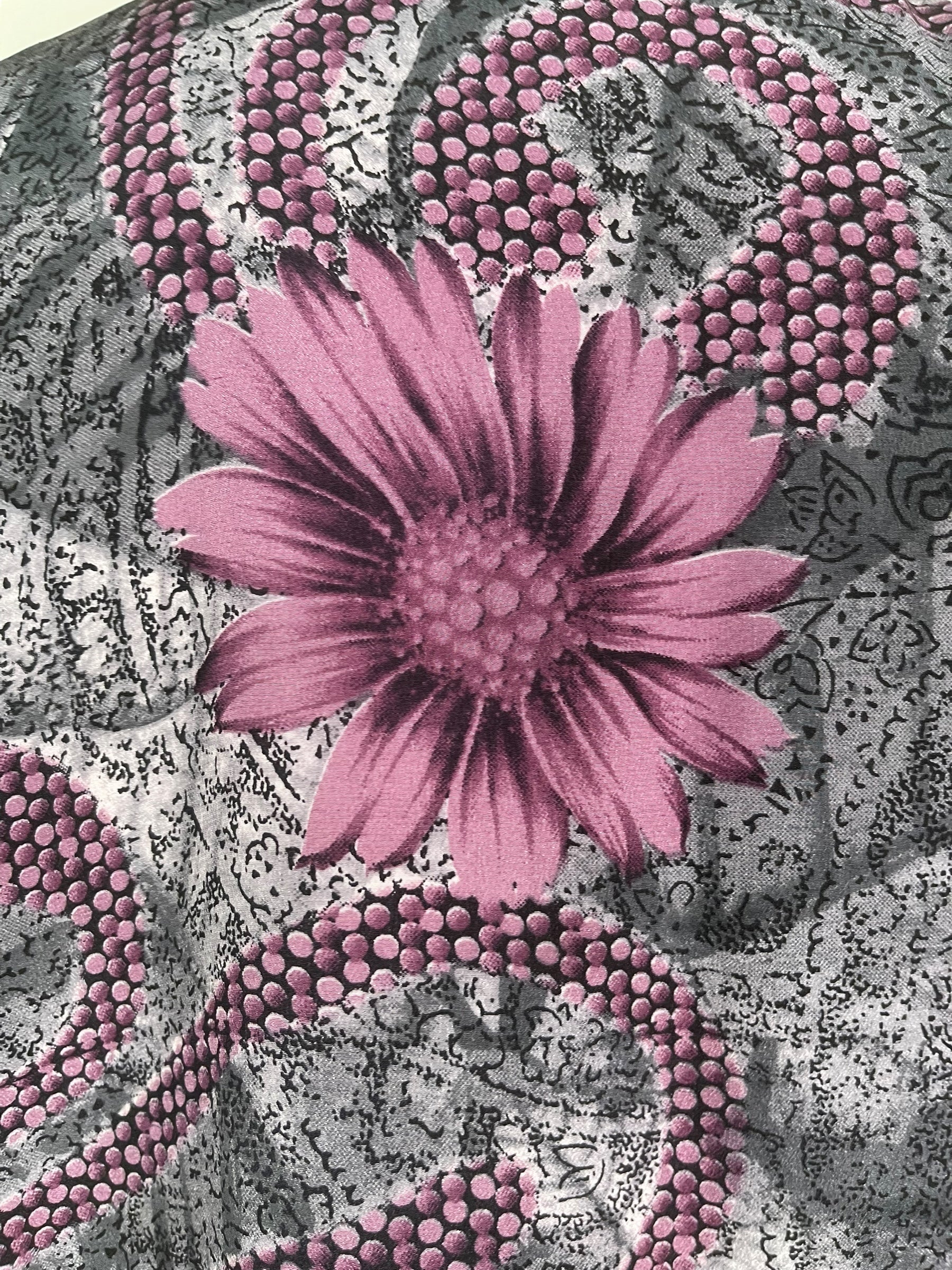 PRC8222 Avatar Pure Silk Kimono-Sleeved Jacket with Belt