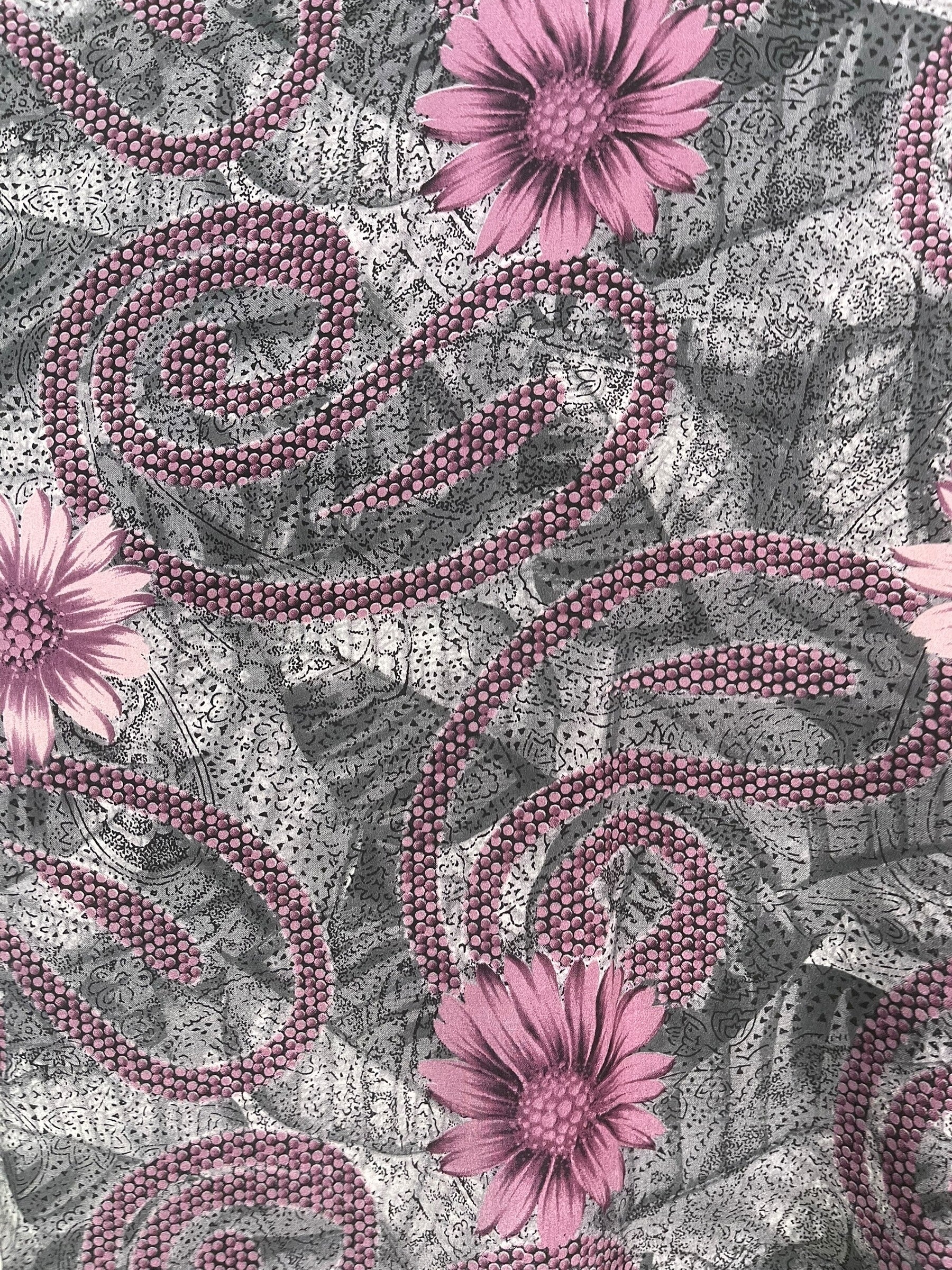 PRC8222 Avatar Pure Silk Kimono-Sleeved Jacket with Belt