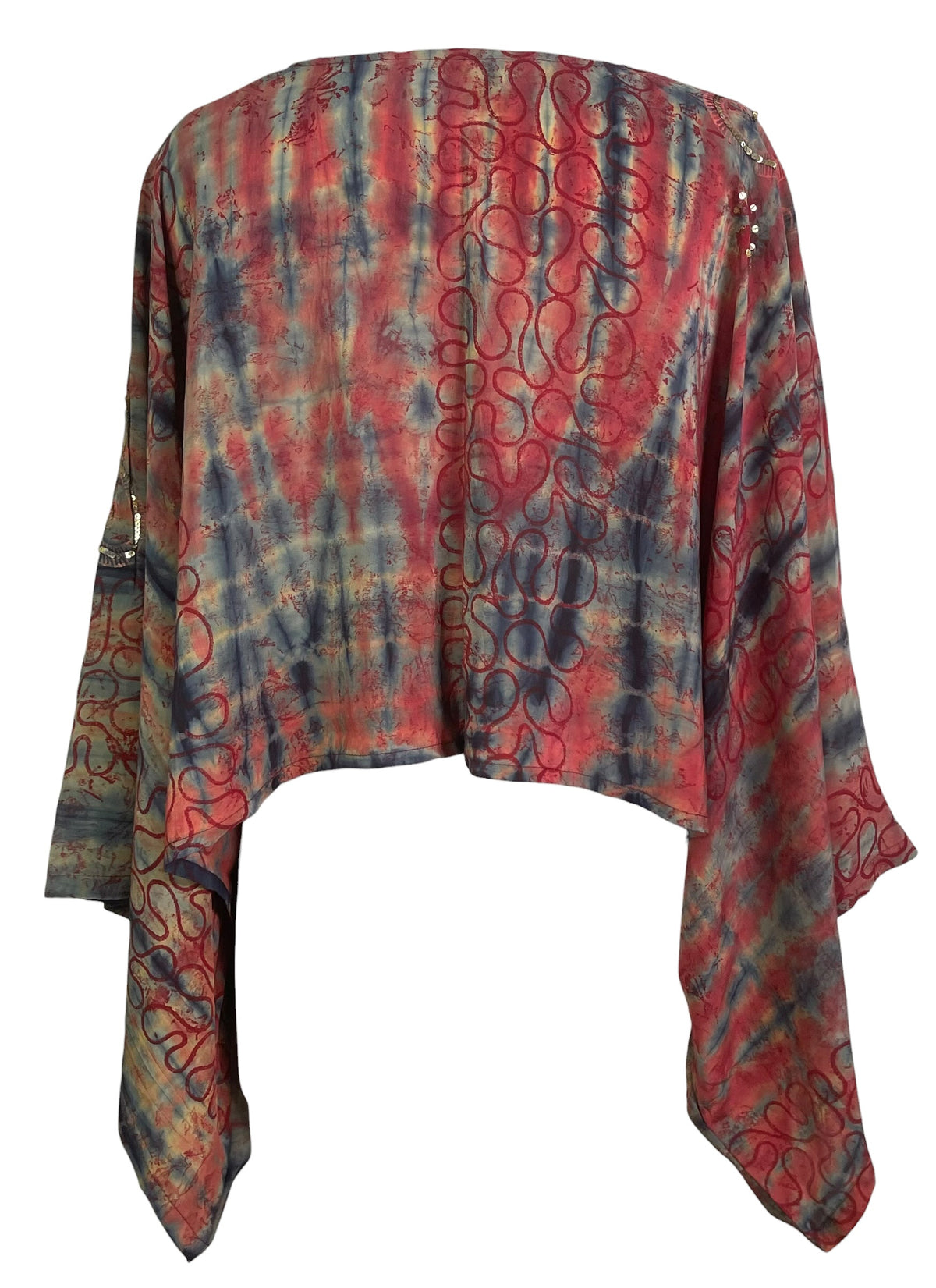Releases Sunday at 8pm EST PRC9087 Avatar Pure Silk Kimono-Sleeved Top