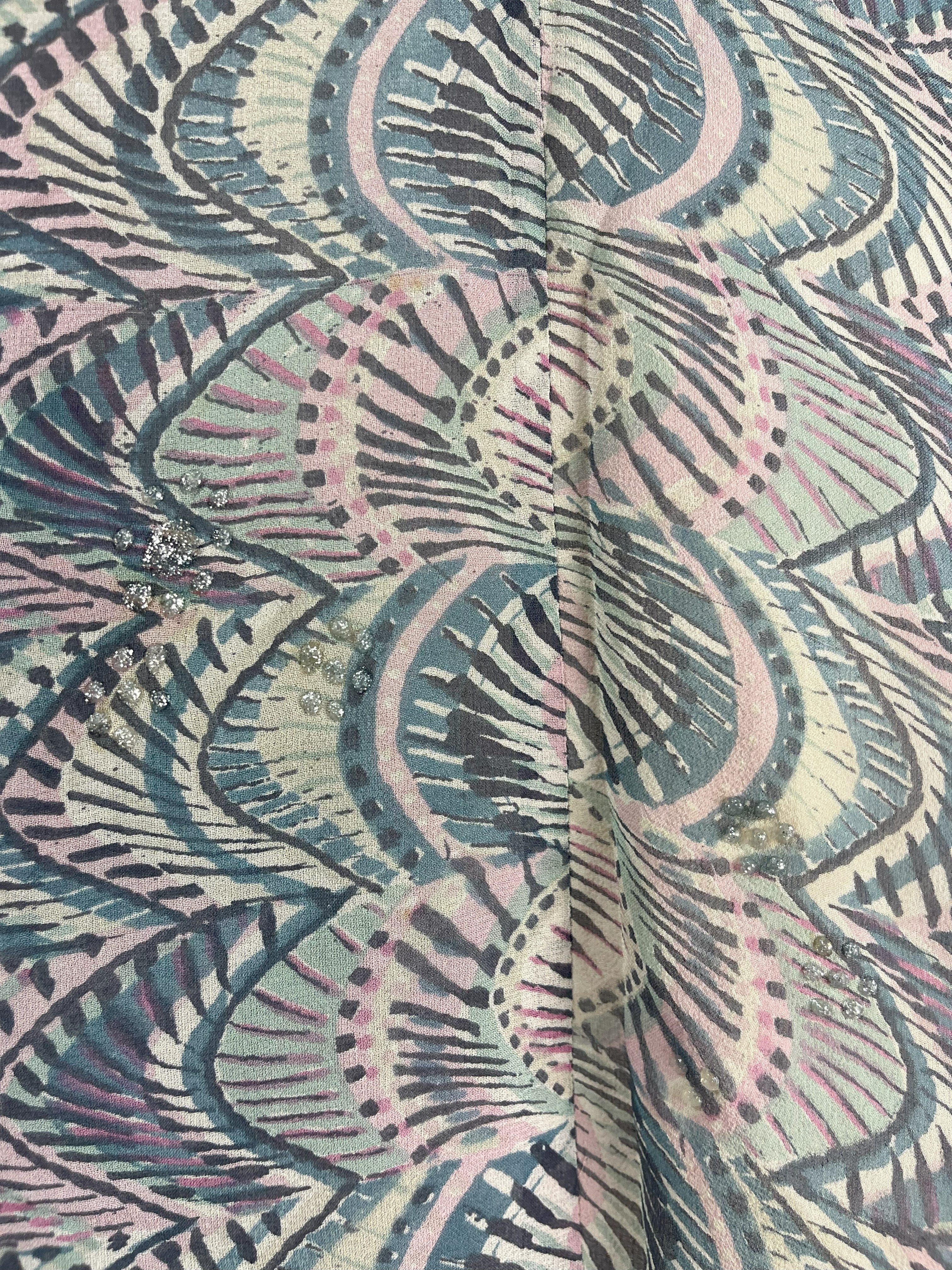 PRG7266 Sheer Wabi Sabi Pure Silk Cardigan