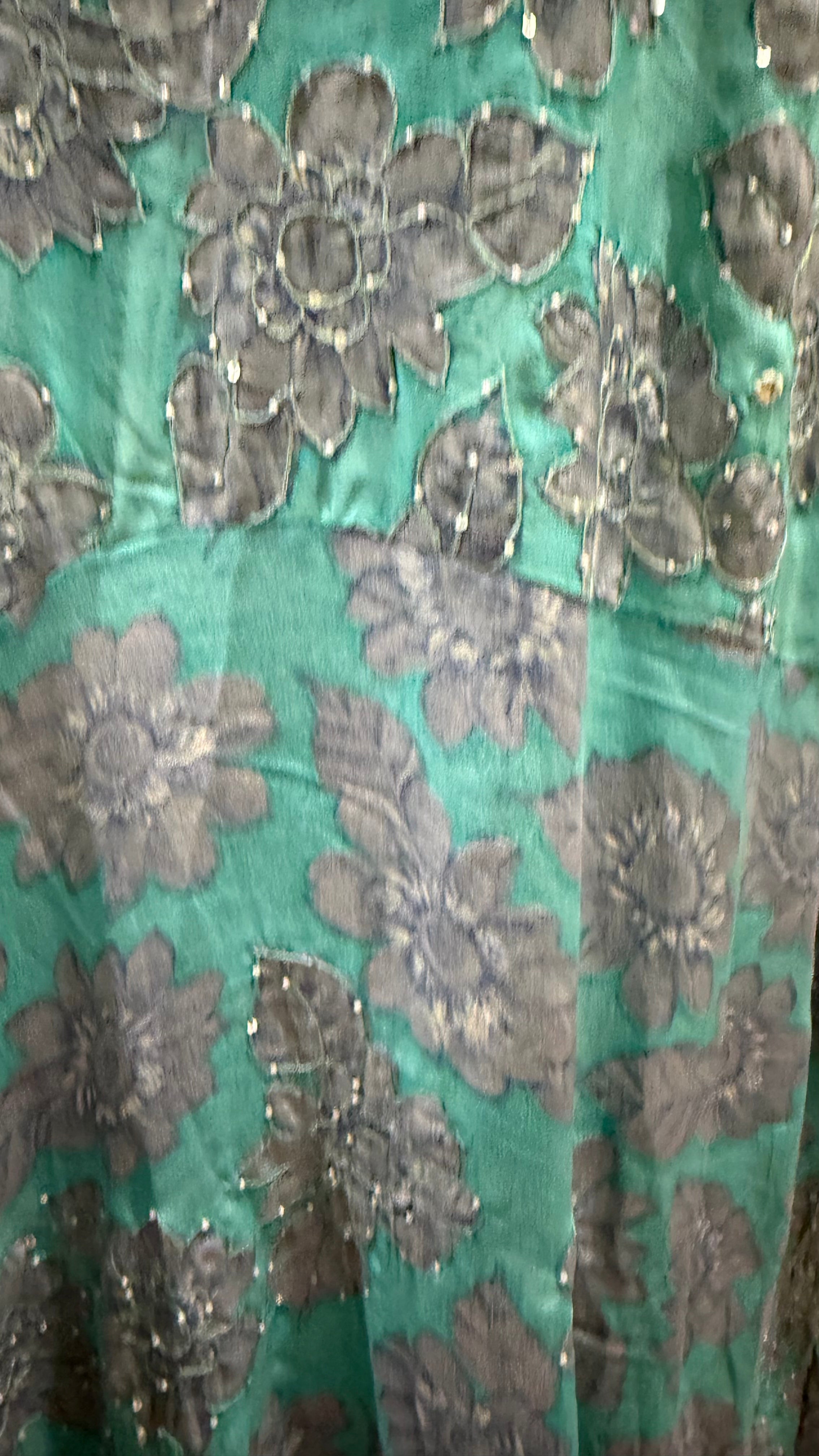 PRC7888 Wabi Sabi Pure Silk Self Pocket Tunic Dress