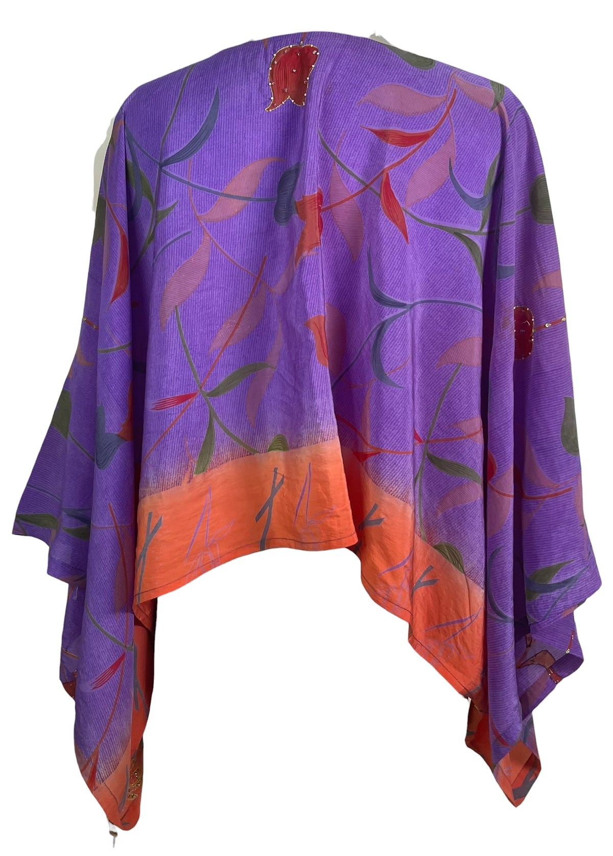 Releases Sunday at 8pm EST PRC9234 Wabi Sabi Pure Silk Kimono-Sleeved Top