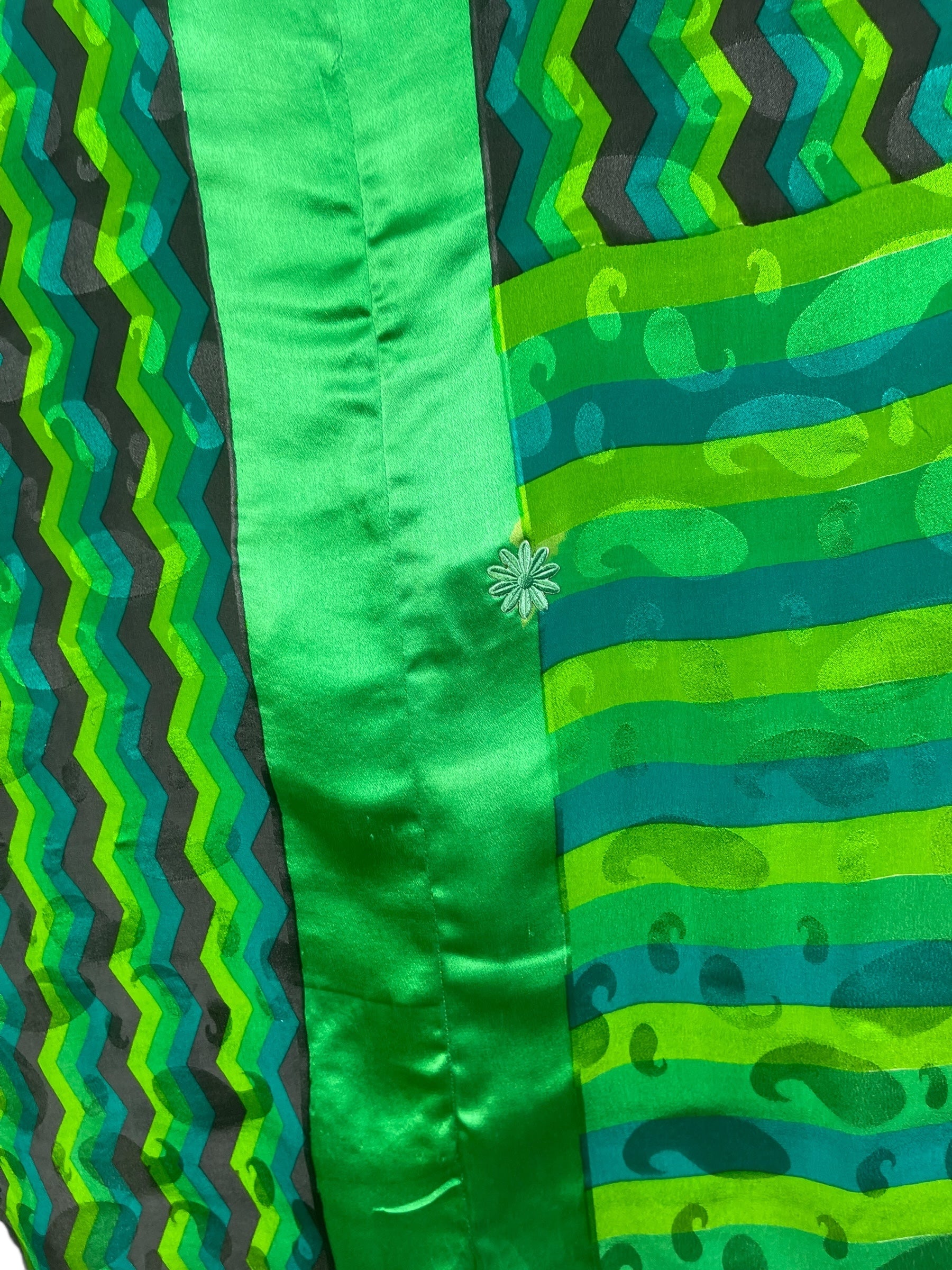 PRC8157 Avatar Pure Silk Waterfall Top