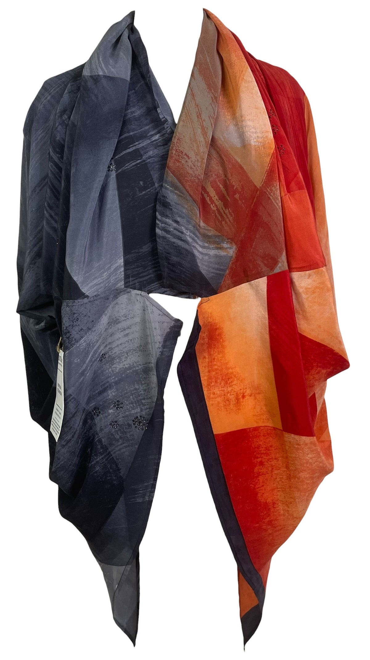 PRC9228 Wabi Sabi Pure Silk Cardigan by 12 AUGUST 2026 – Handmade ethical Cardigan from sariKNOTsari using upcycled silk. Designed in Canada for travel and slow fashion, loved from Toronto to LA to Sydney. Featuring Zsiska, Bryn Walker and Artisan Leather coats by Rejean Pepin, Pepin designs