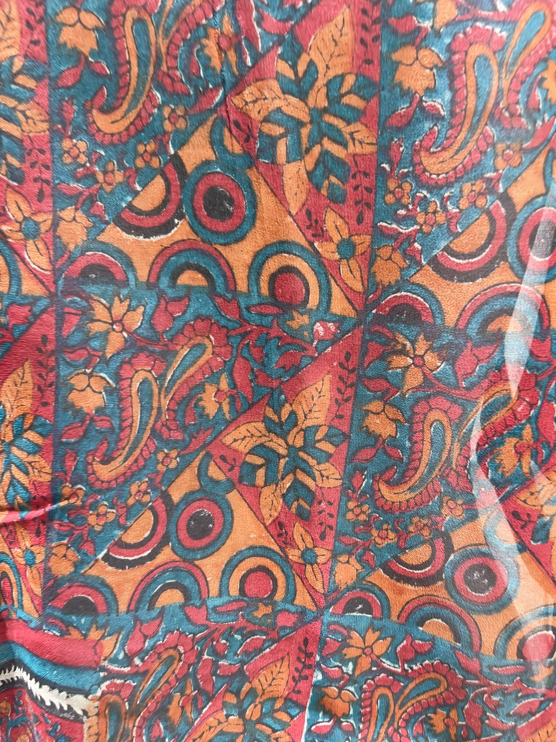 FINAL SALE PRG5229 Sheer Avatar Pure Silk Boxy Top